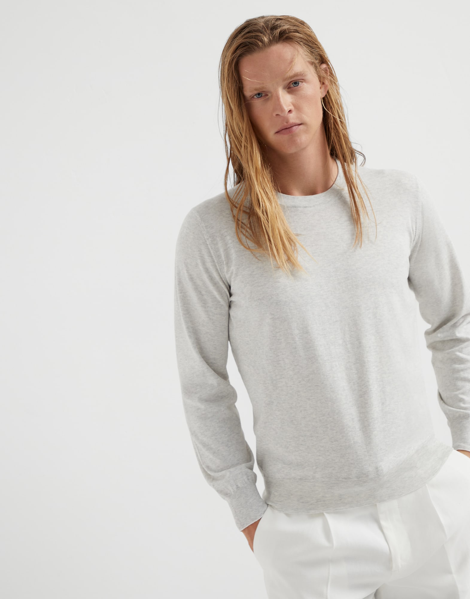 Cotton lightweight sweater