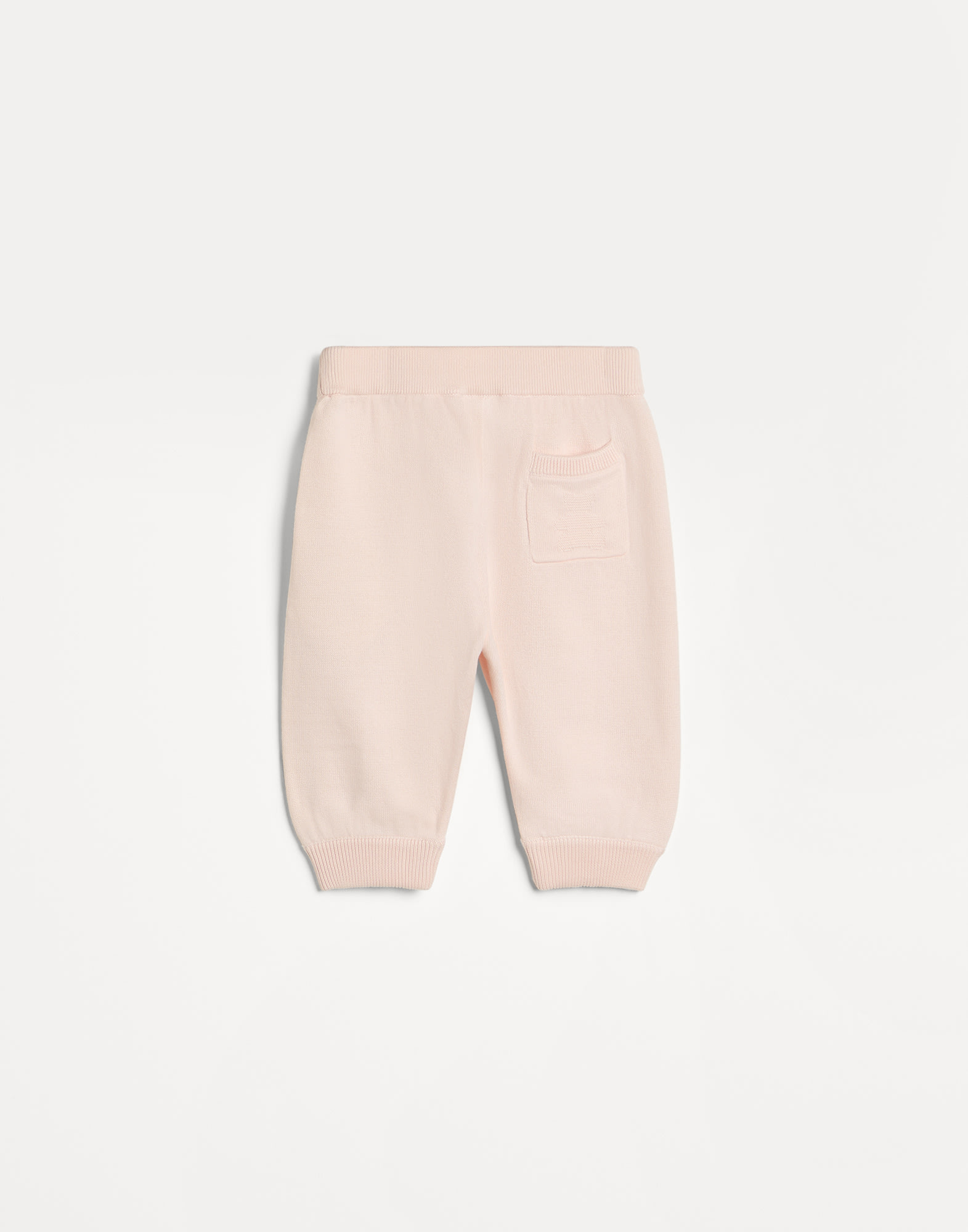 Cotton Baby Bernie jacquard knit trousers