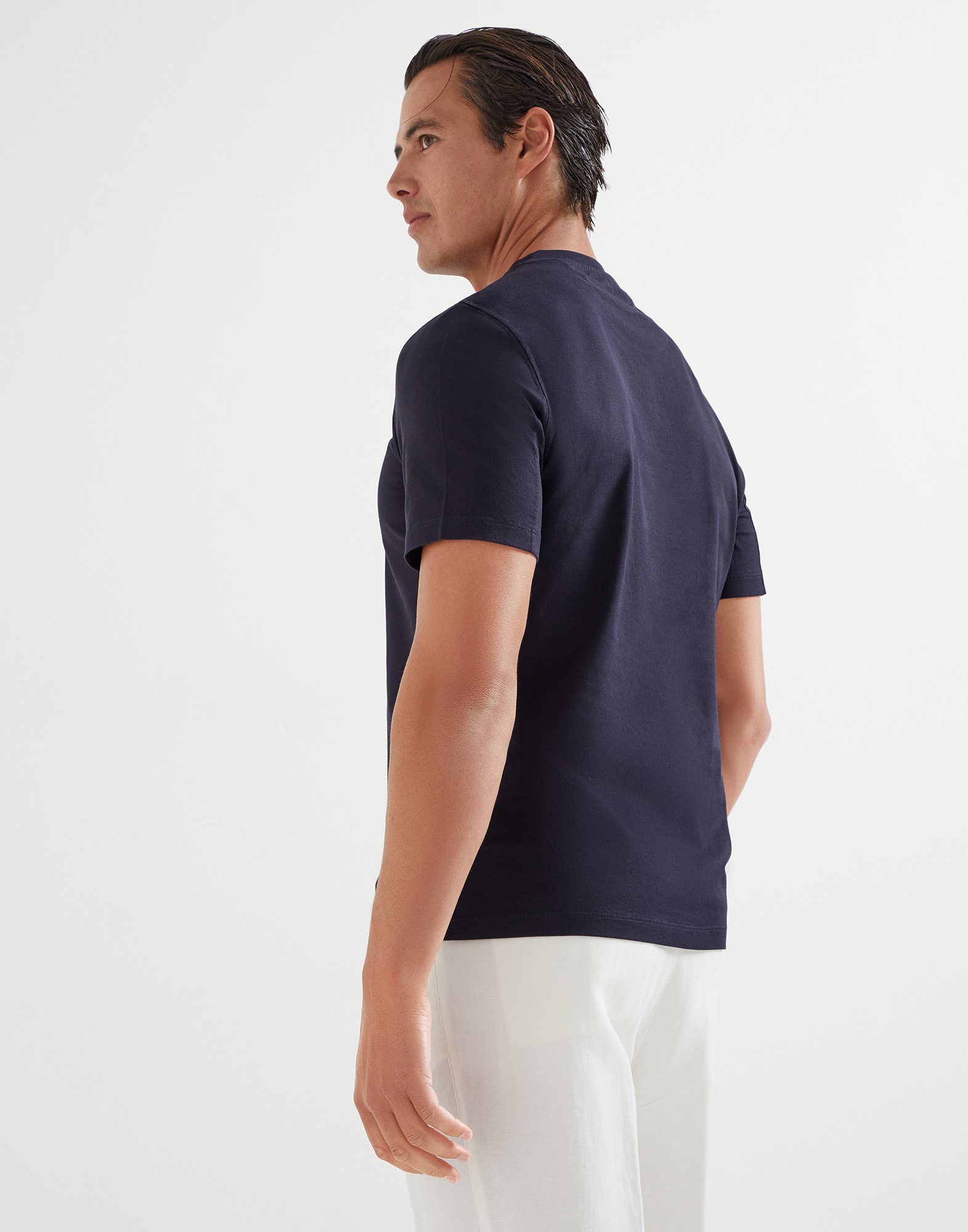 Cotton jersey T-shirt with print