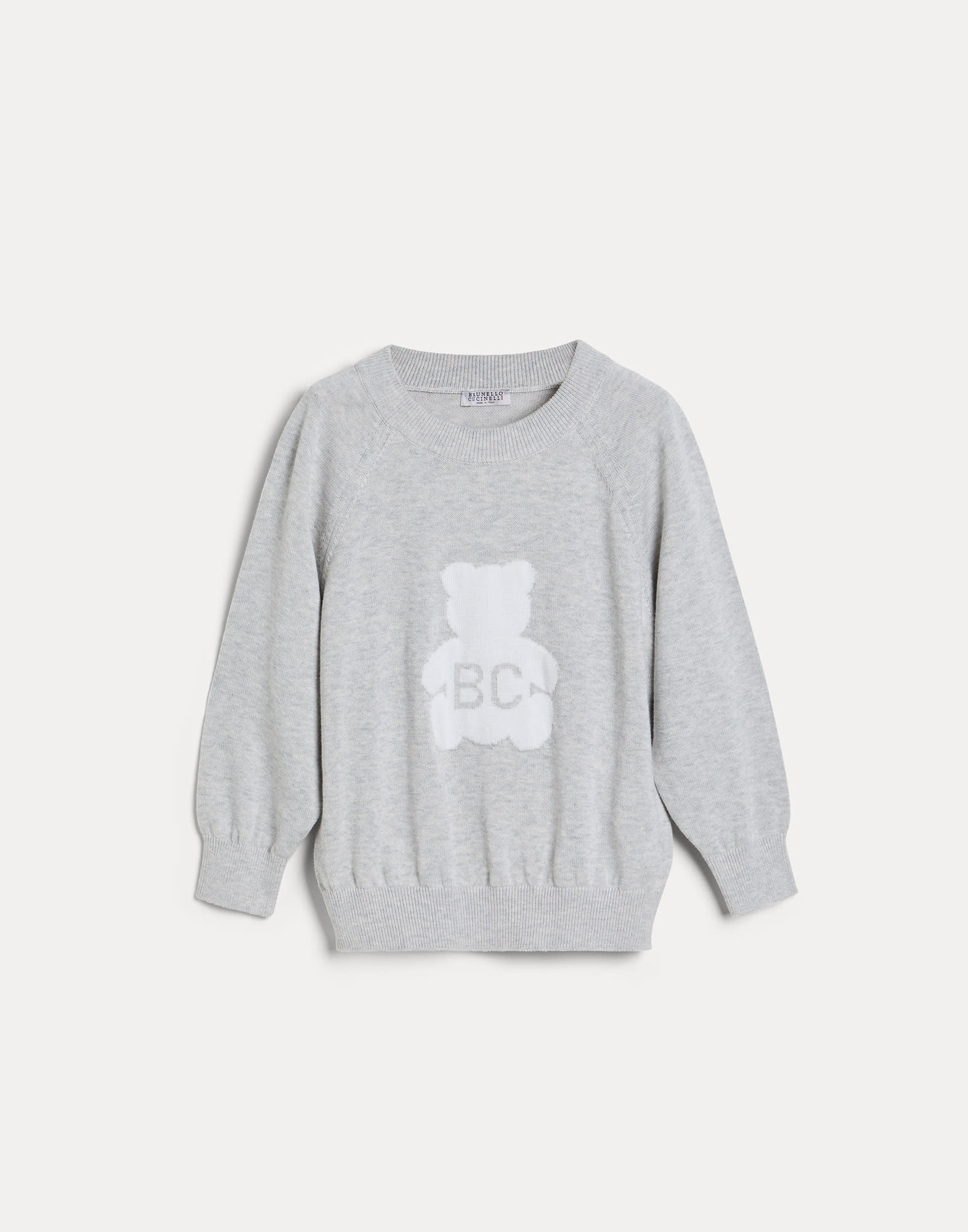 Cotton jacquard Bernie sweater