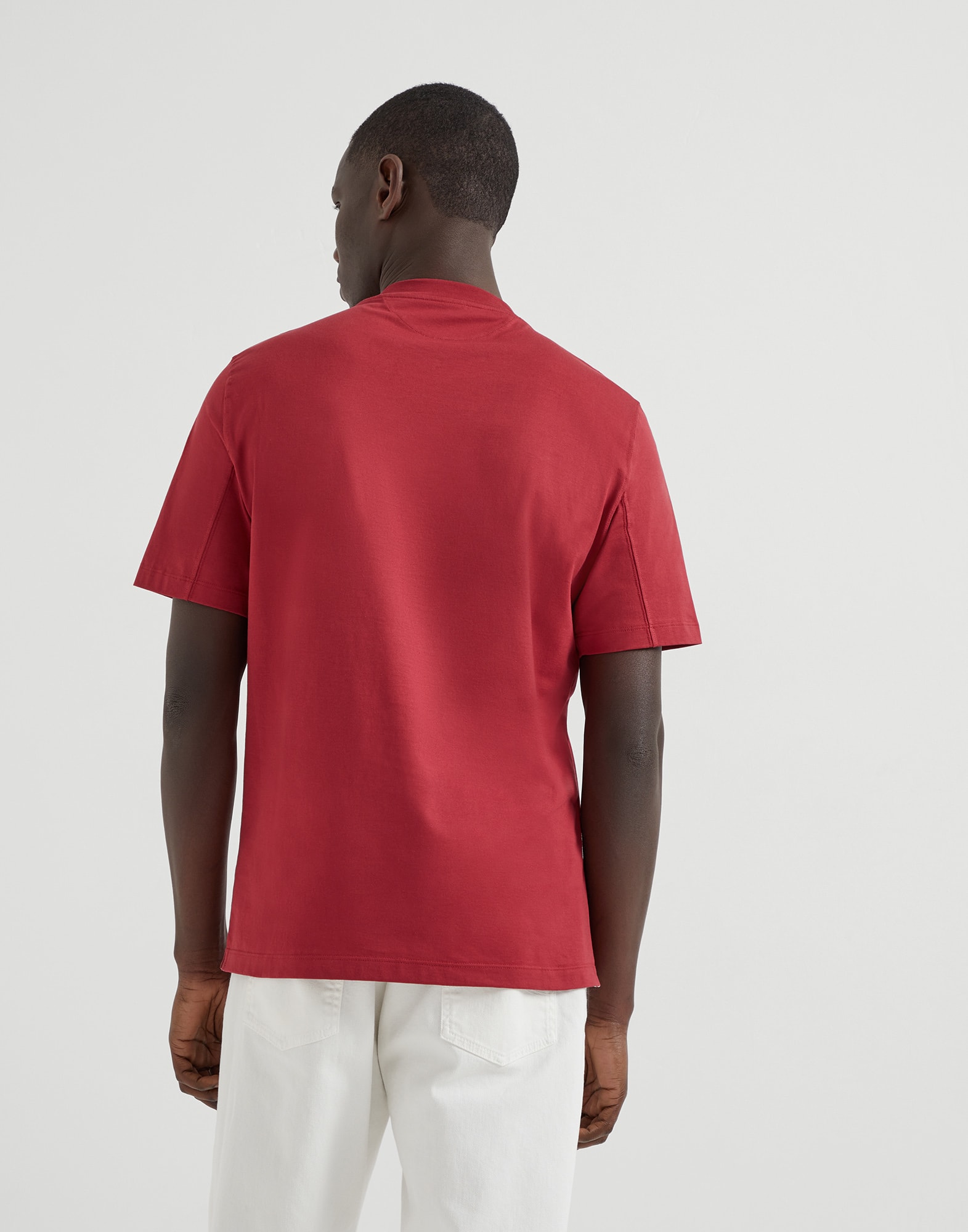 Cotton jersey T-shirt with print