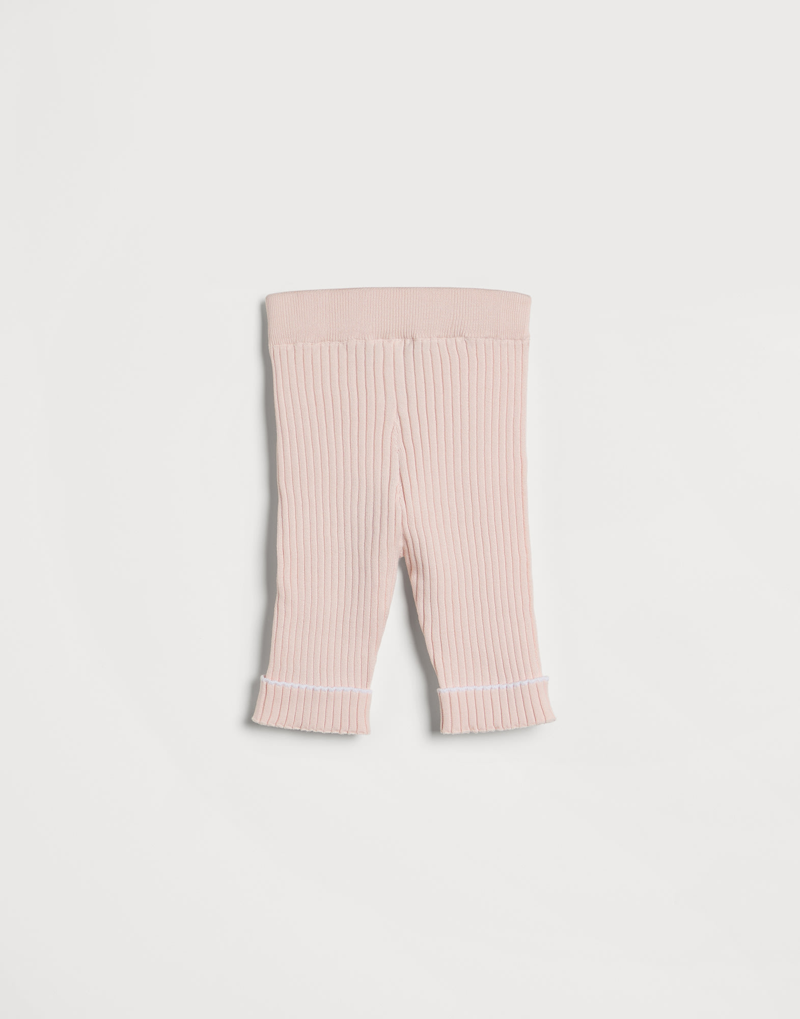 Cotton rib knit Baby Bernie trousers