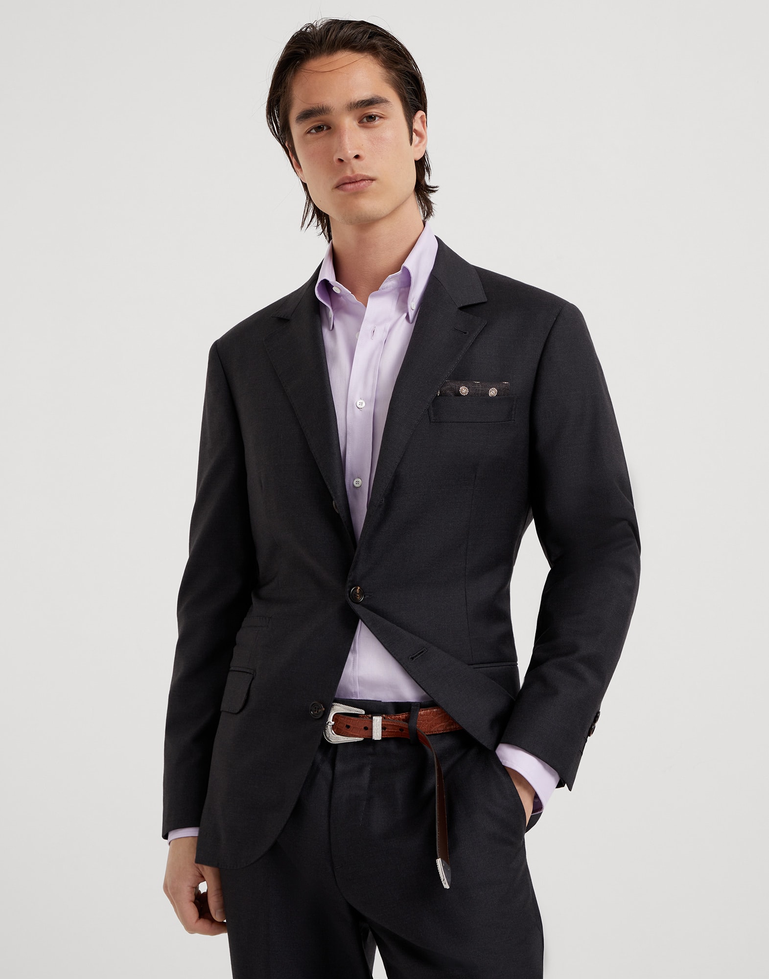 Super 150s virgin wool four season batavia twill blazer