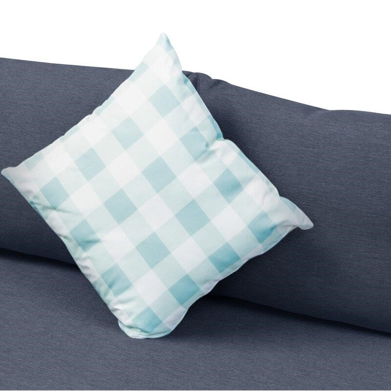 Burgas Wicker/Rattan 7 - Person Seating Group with Cushions