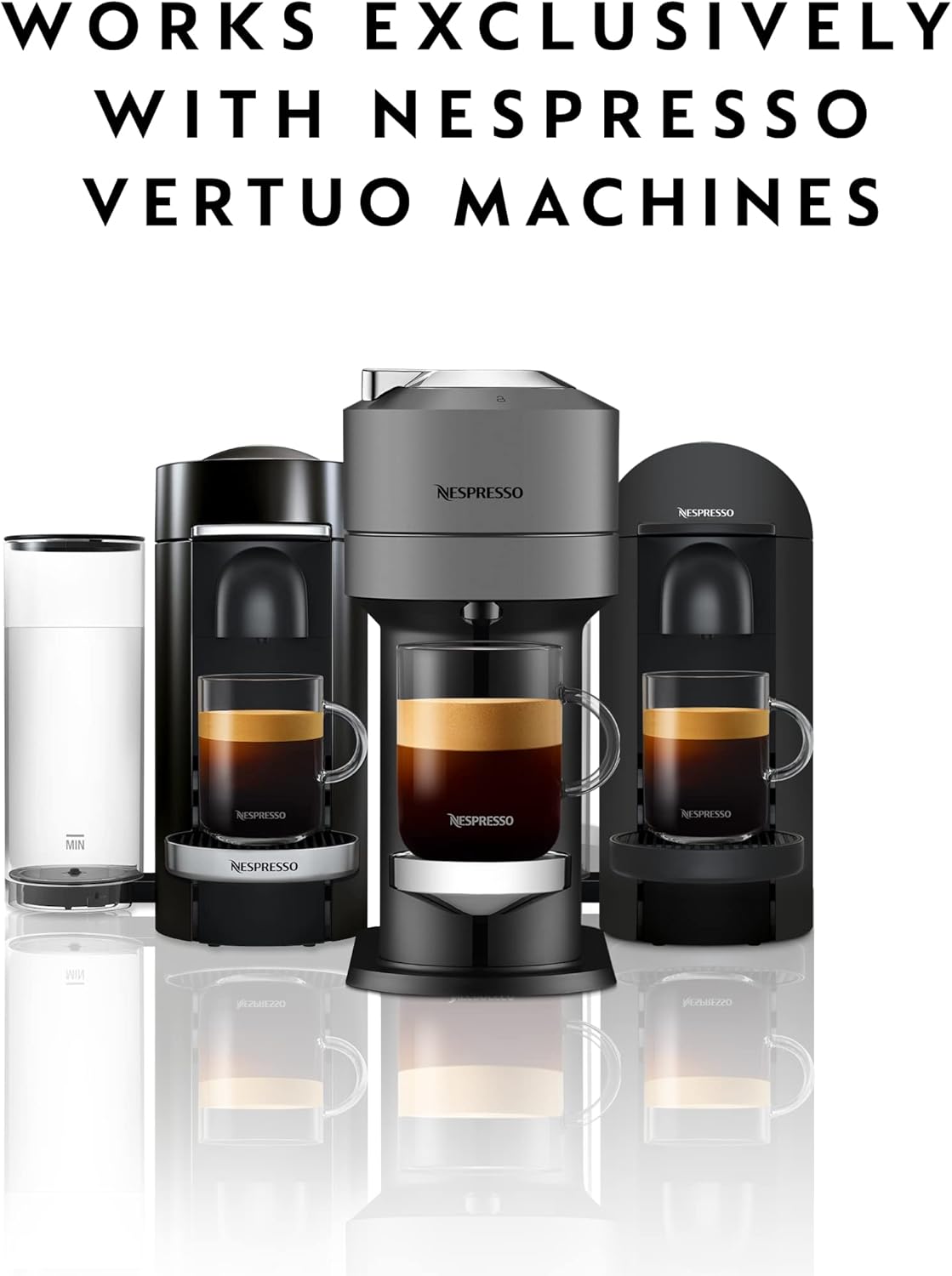 Nespresso Capsules Vertuo, Variety Pack, Medium and Dark Roast Coffee, 30 Count Coffee Pods, Brews 7.8 oz.