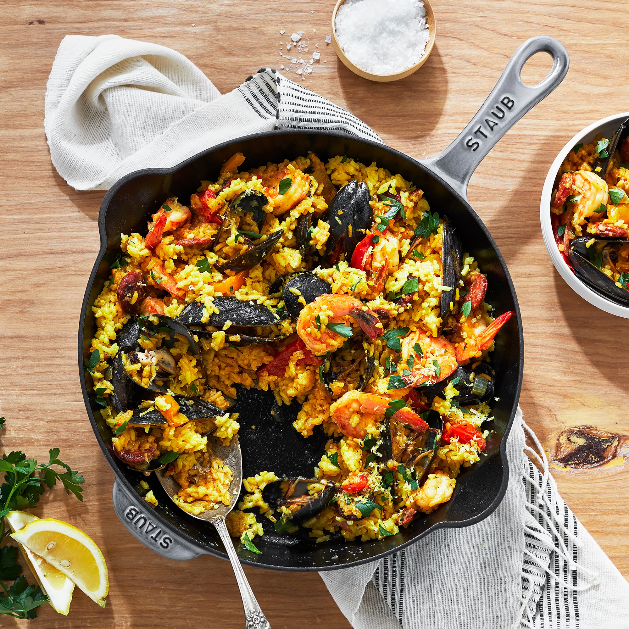 Staub Enameled Cast Iron Traditional Deep Skillet