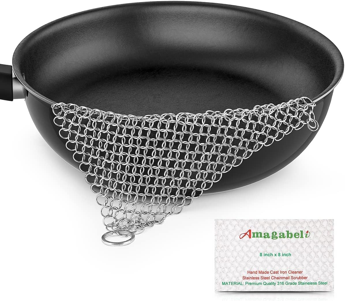 Amagabeli Cast Iron Cleaner 8