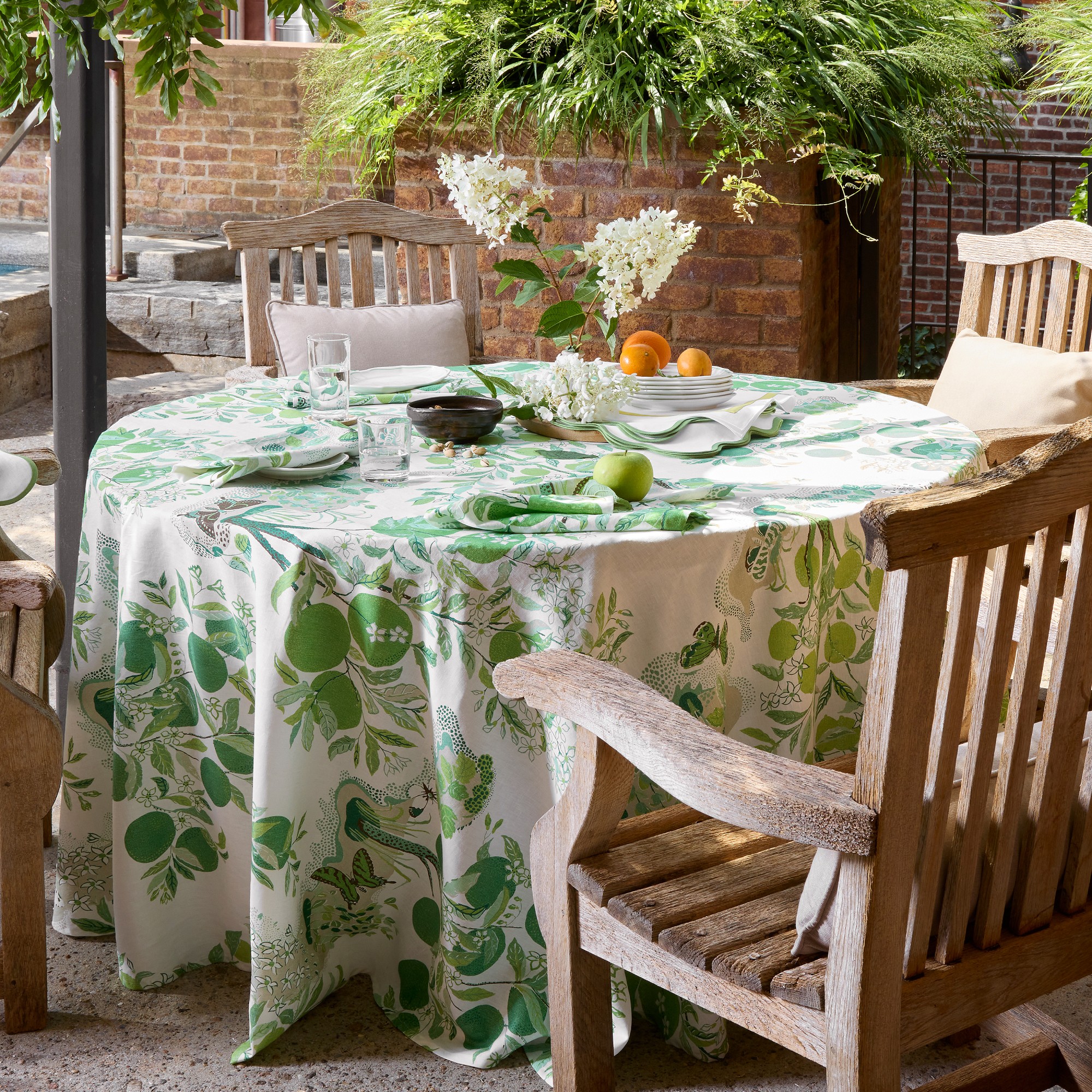 Matouk Schumacher Citrus Garden Napkins, Set of 4