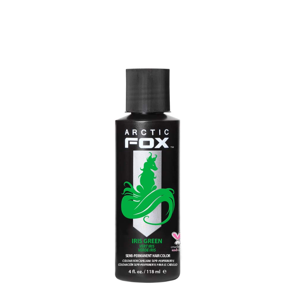 ARCTIC FOX Vegan and Cruelty-Free Semi-Permanent Hair Color Dye (8 Fl Oz, PURPLE AF)