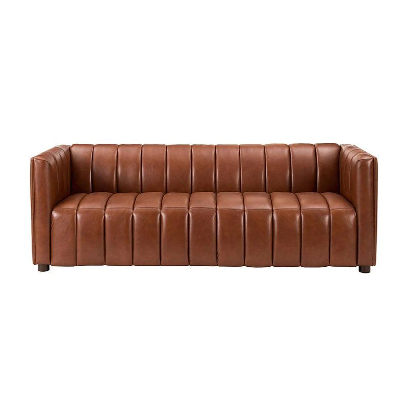 Rowan Genuine Leather Vinyl Office Sofa -83
