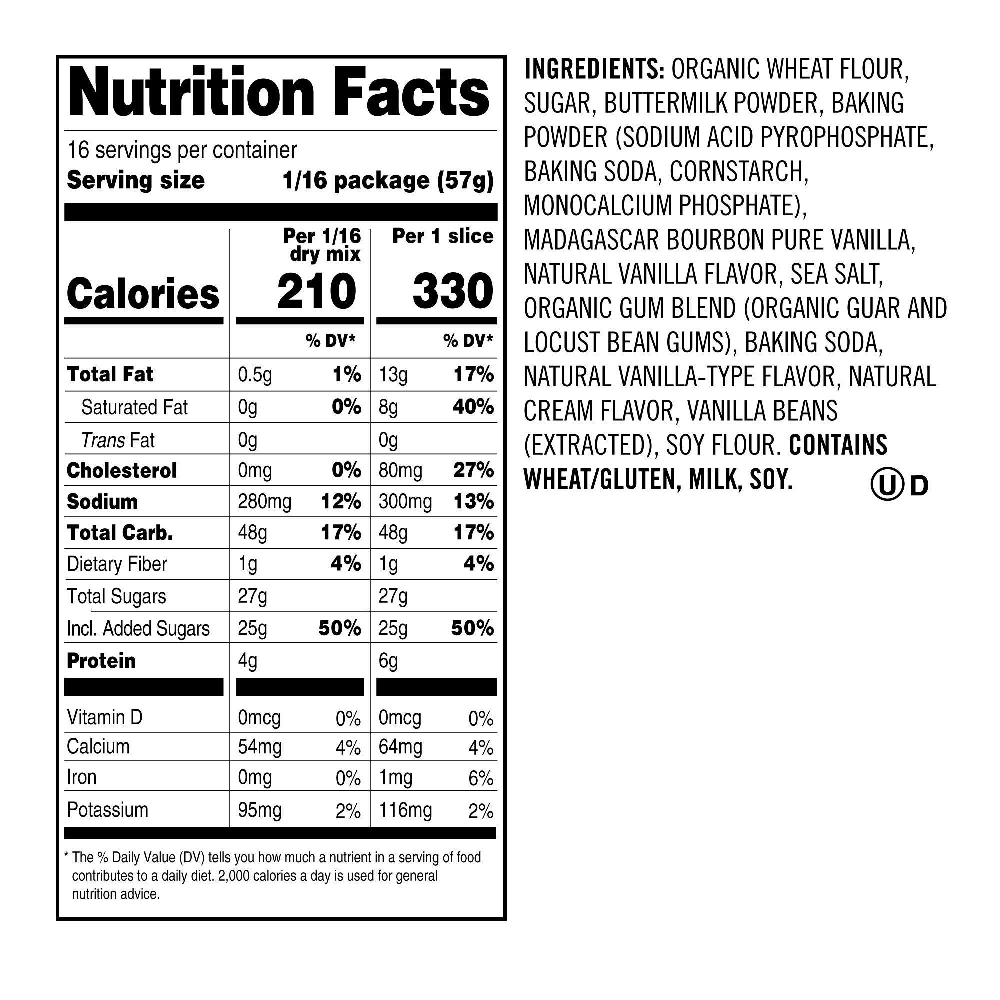 Williams Sonoma Vanilla Bean Bundt Cake Mix