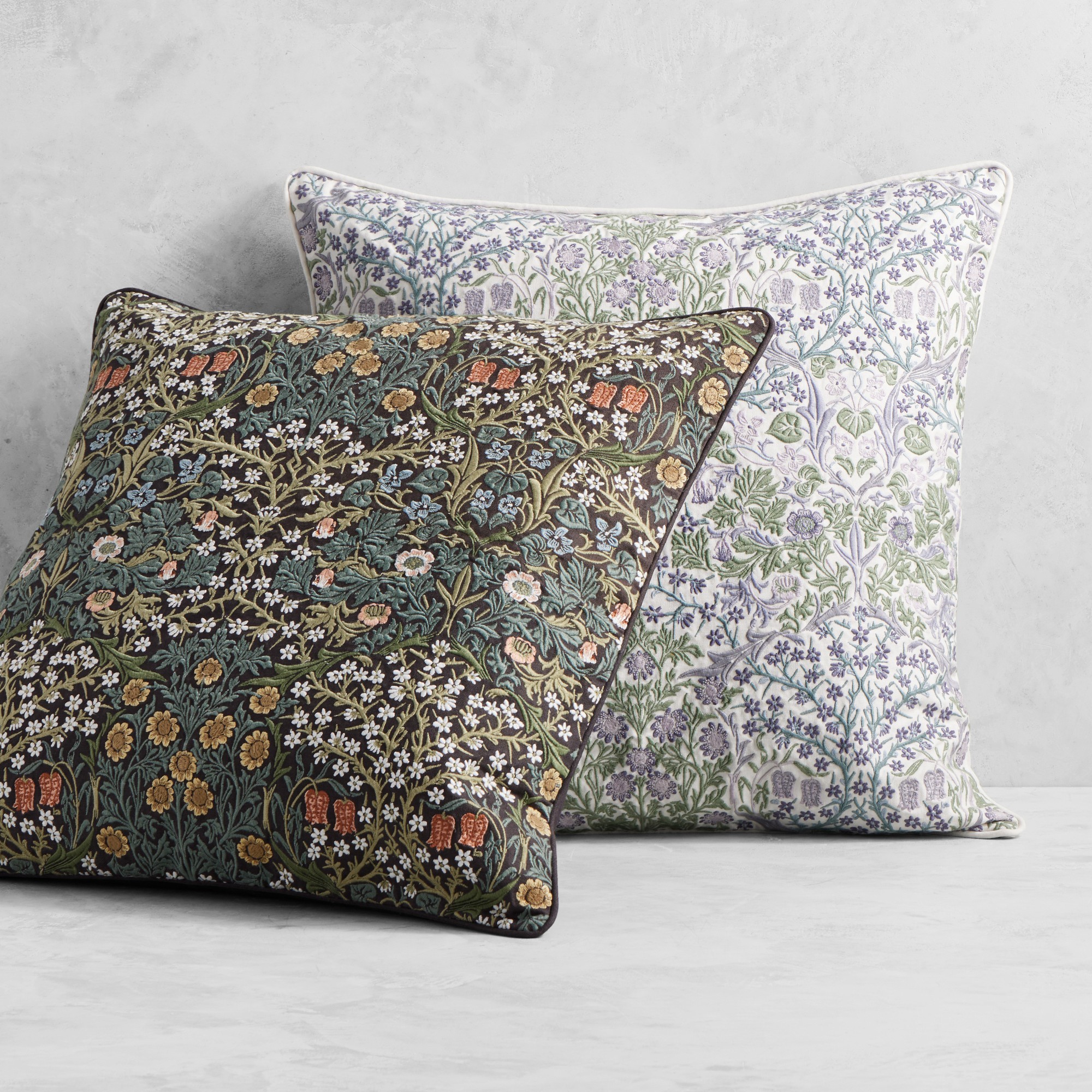 Morris & Co. x Williams Sonoma Home Blackthorn Pillow Cover