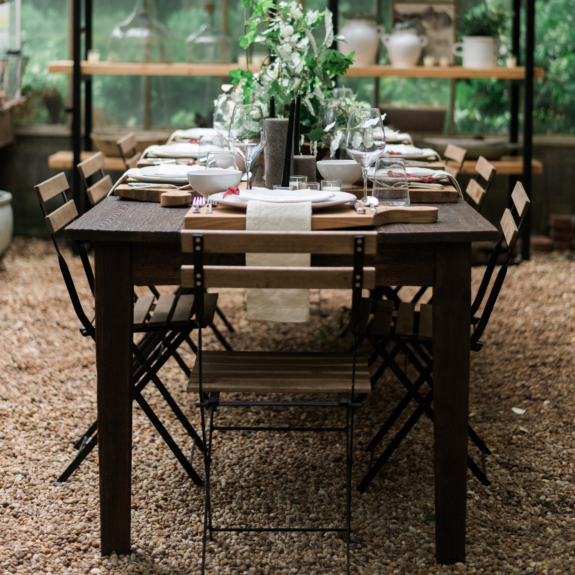 Chamonix Farm Table (72
