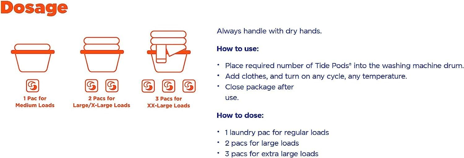 Tide PODS Free & Gentle Laundry Detergent Soap Pods, 81 count