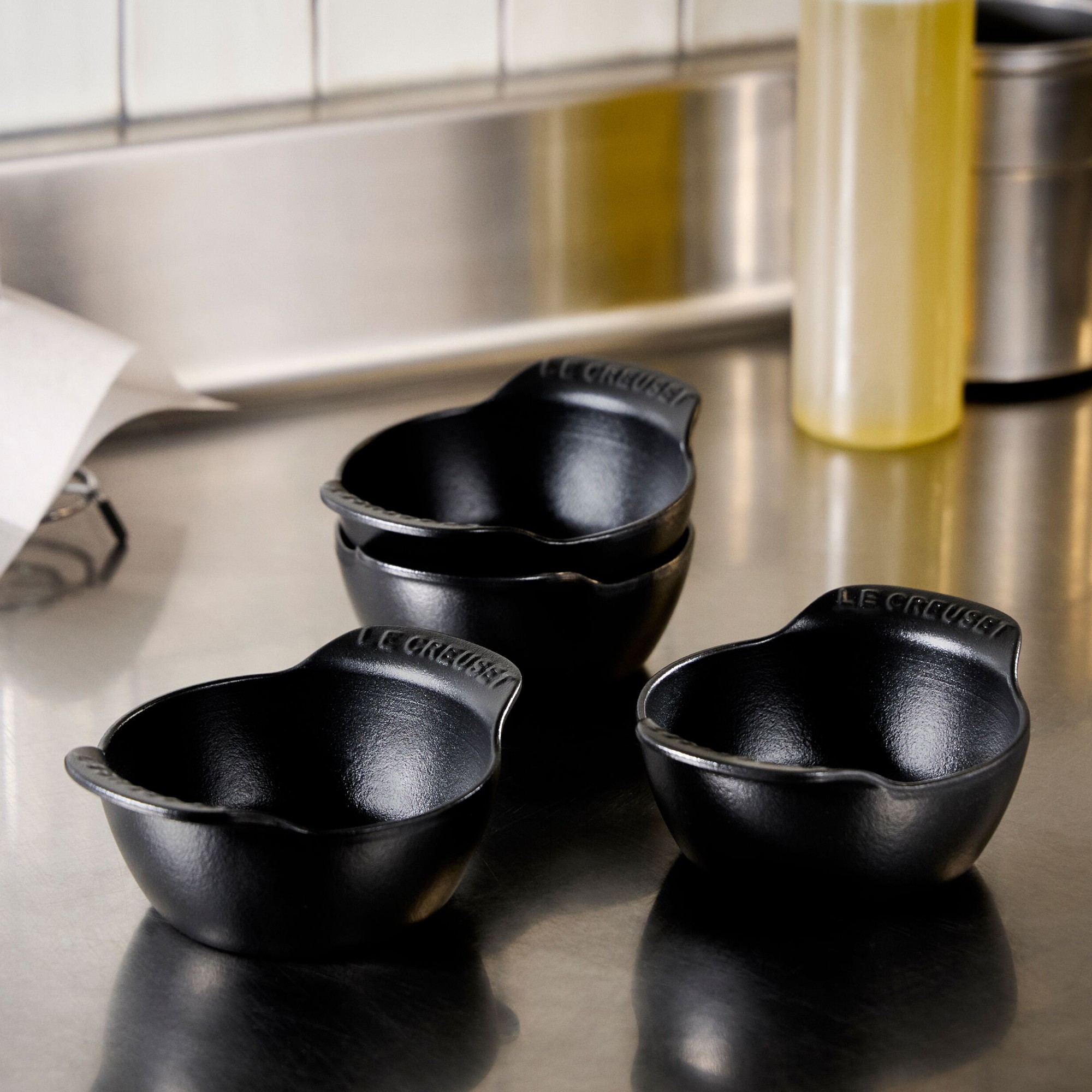 Le Creuset Gourmand Enameled Cast Iron 4-Piece Cocotte Set