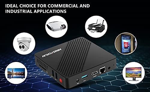 COOFUN Z83-W Mini PC, Atom x5-Z8350 Processor 2GB/32GB 1000Mbps LAN 2.4/5.8G Dual Band WiFi BT 4.0 with HDMI and VGA Ports, Windows 10,Fanless Computer