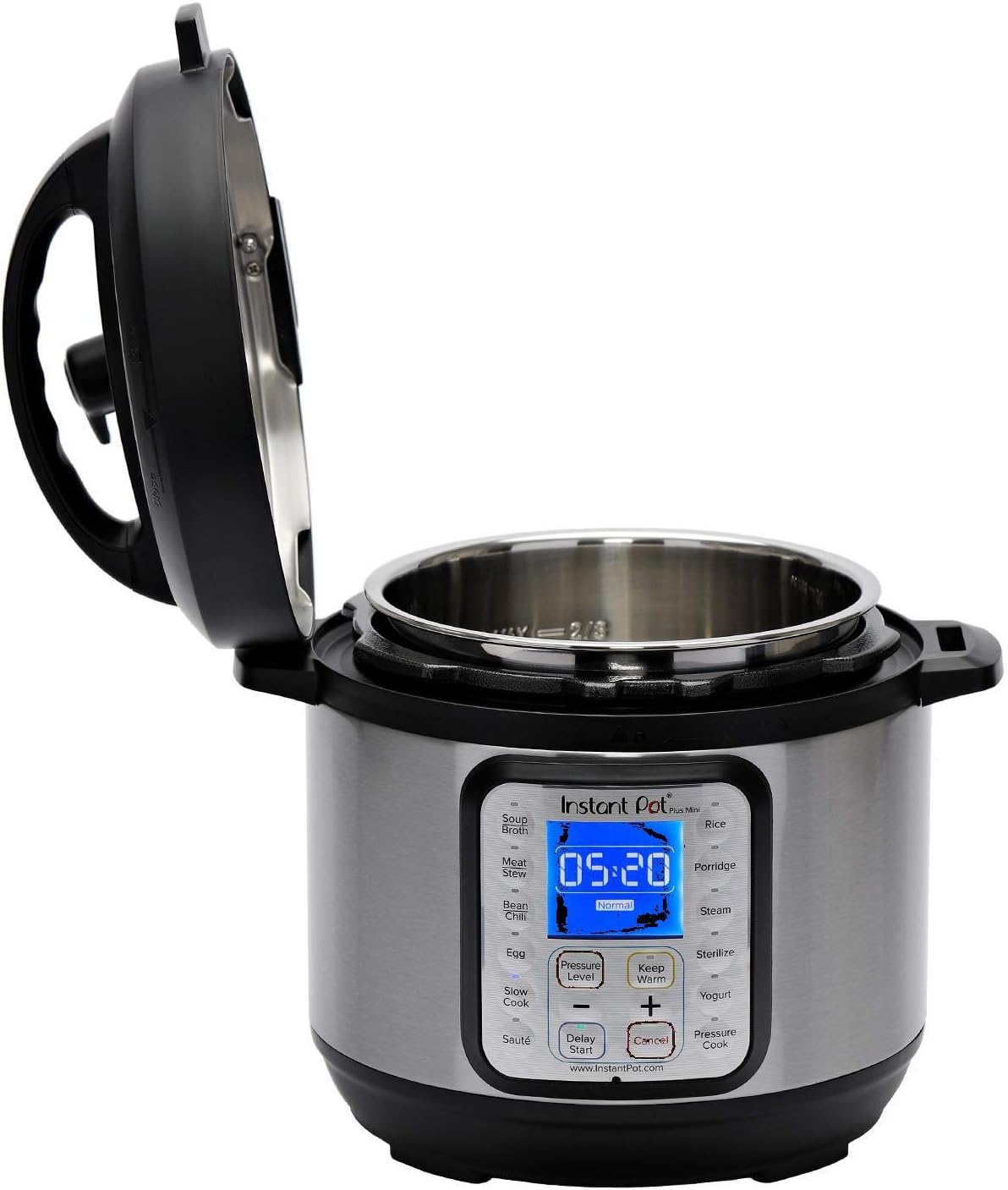 Instant Pot Pro 10-in-1 Pressure Cooker, Slow Cooker, Rice/Grain Cooker, Steamer, Sauté, Sous Vide, Yogurt Maker, Sterilizer, and Warmer, Includes App With Over 800 Recipes, Black, 6 Quart