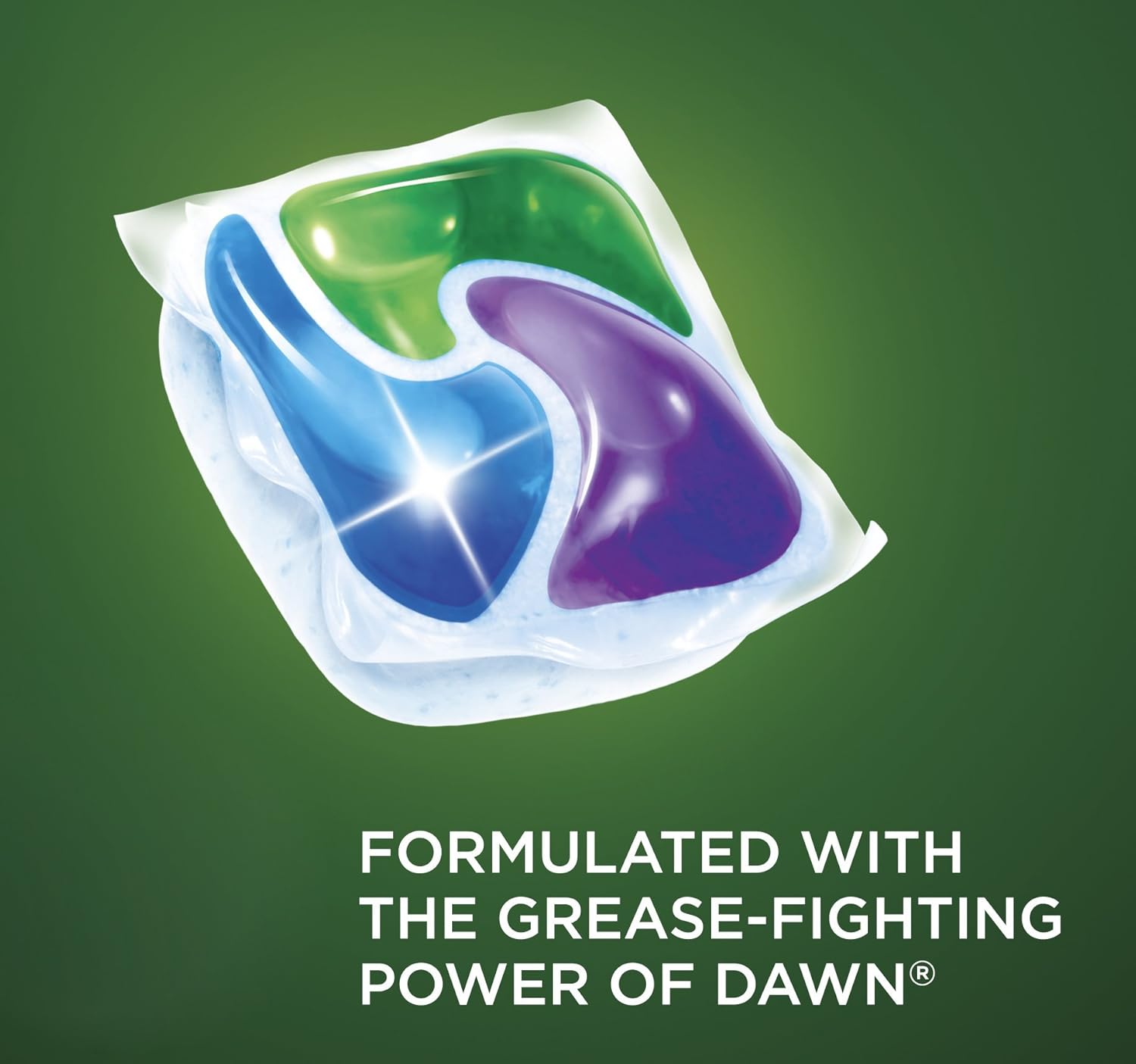 Cascade Platinum Dishwasher Pods, Detergent, Soap Pods, Actionpacs with Dishwasher Cleaner and Deodorizer Action, Fresh, 62 Count