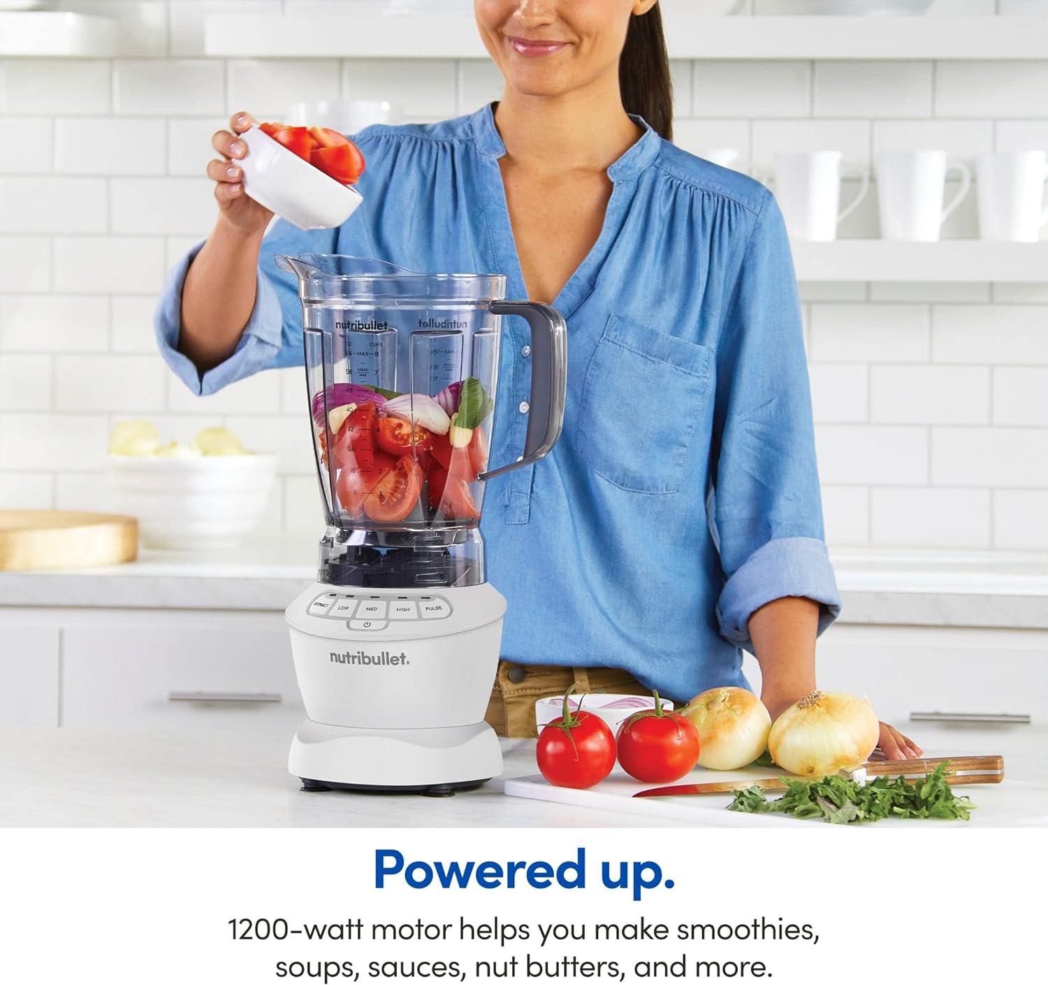 nutribullet Full-Size Blender Combo 1200W – NBF50500 - Dark Gray