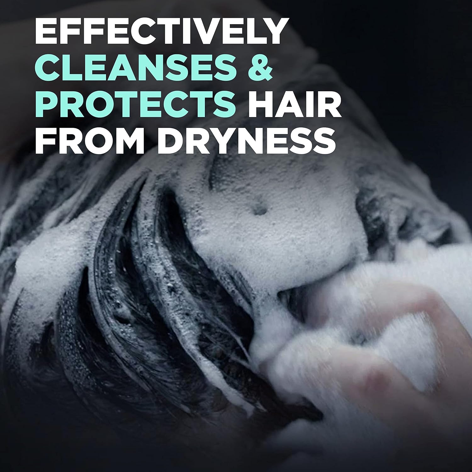 DOVE MEN + CARE 2 in 1 Shampoo & Conditioner Eucalyptus & Birch 4 Count For Healthy-Looking Hair Naturally Derived Plant Based Cleansers 12 oz