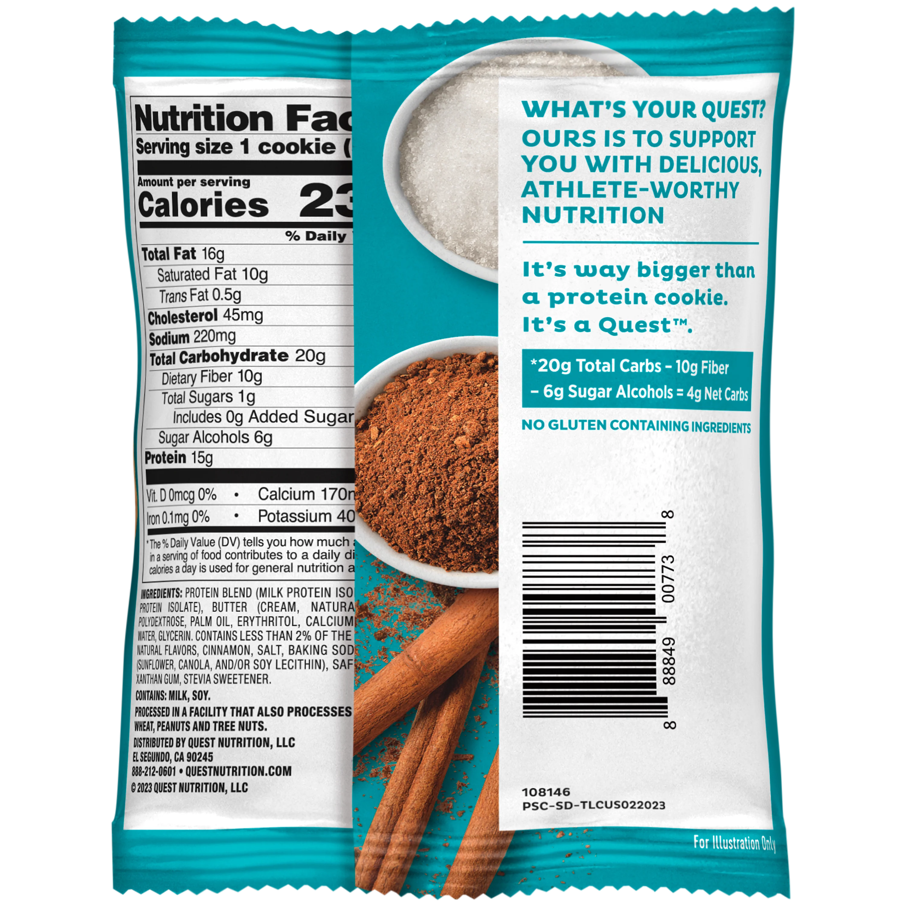 Snickerdoodle Protein Cookies