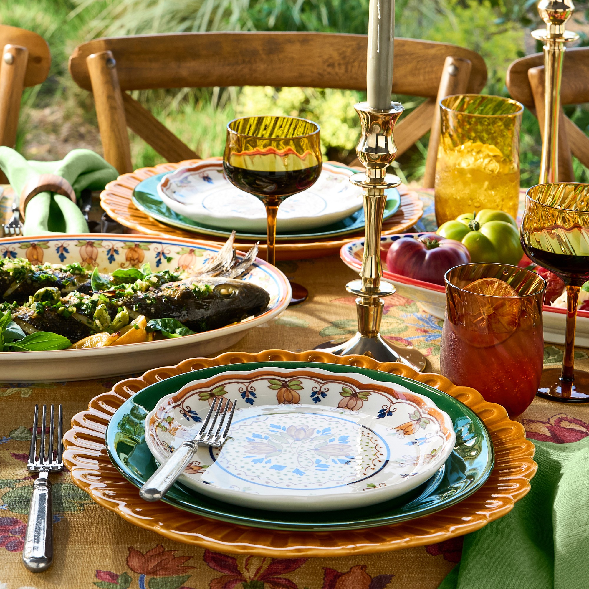 Heirloom Copper Tiny Taper Holders