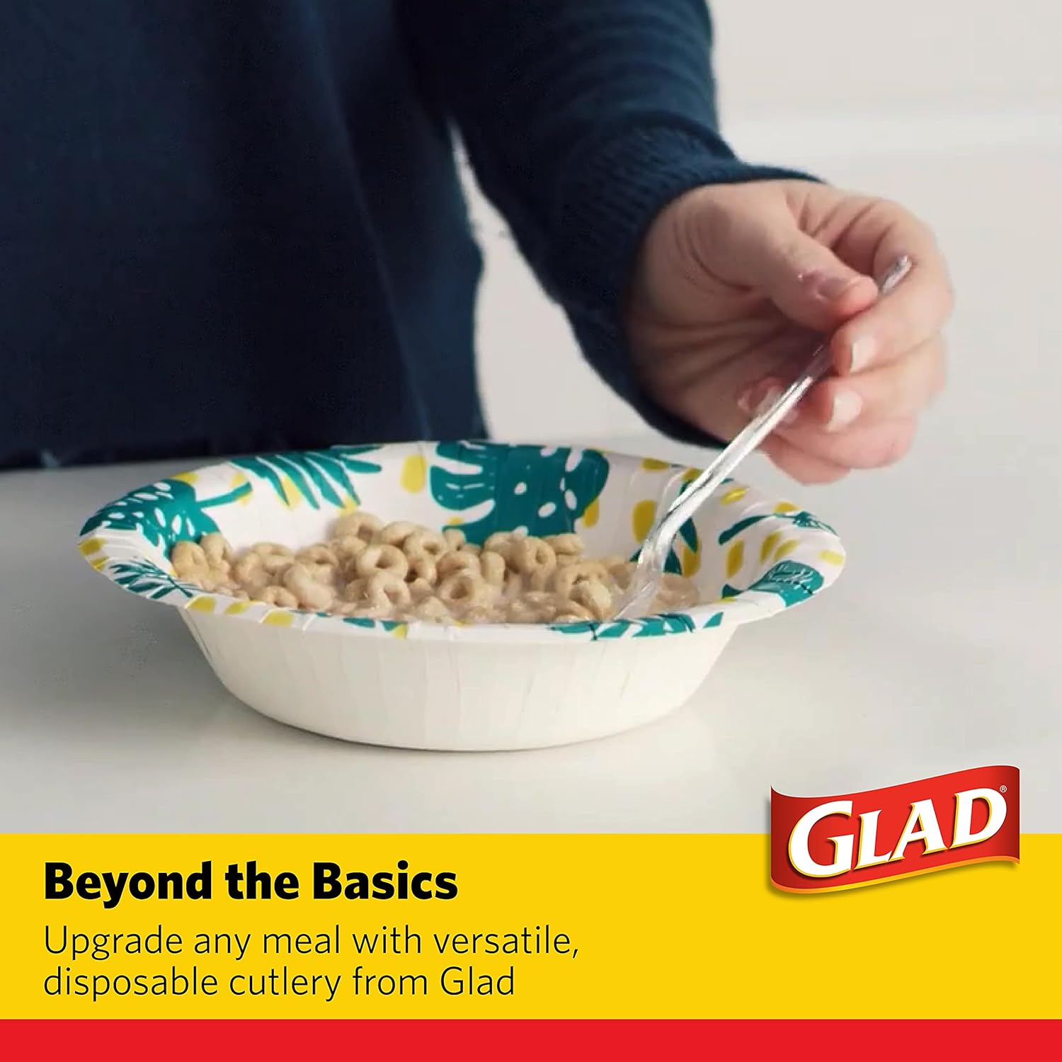 Glad, 240 Count (Pack of 1), Clear Assorted Cutlery