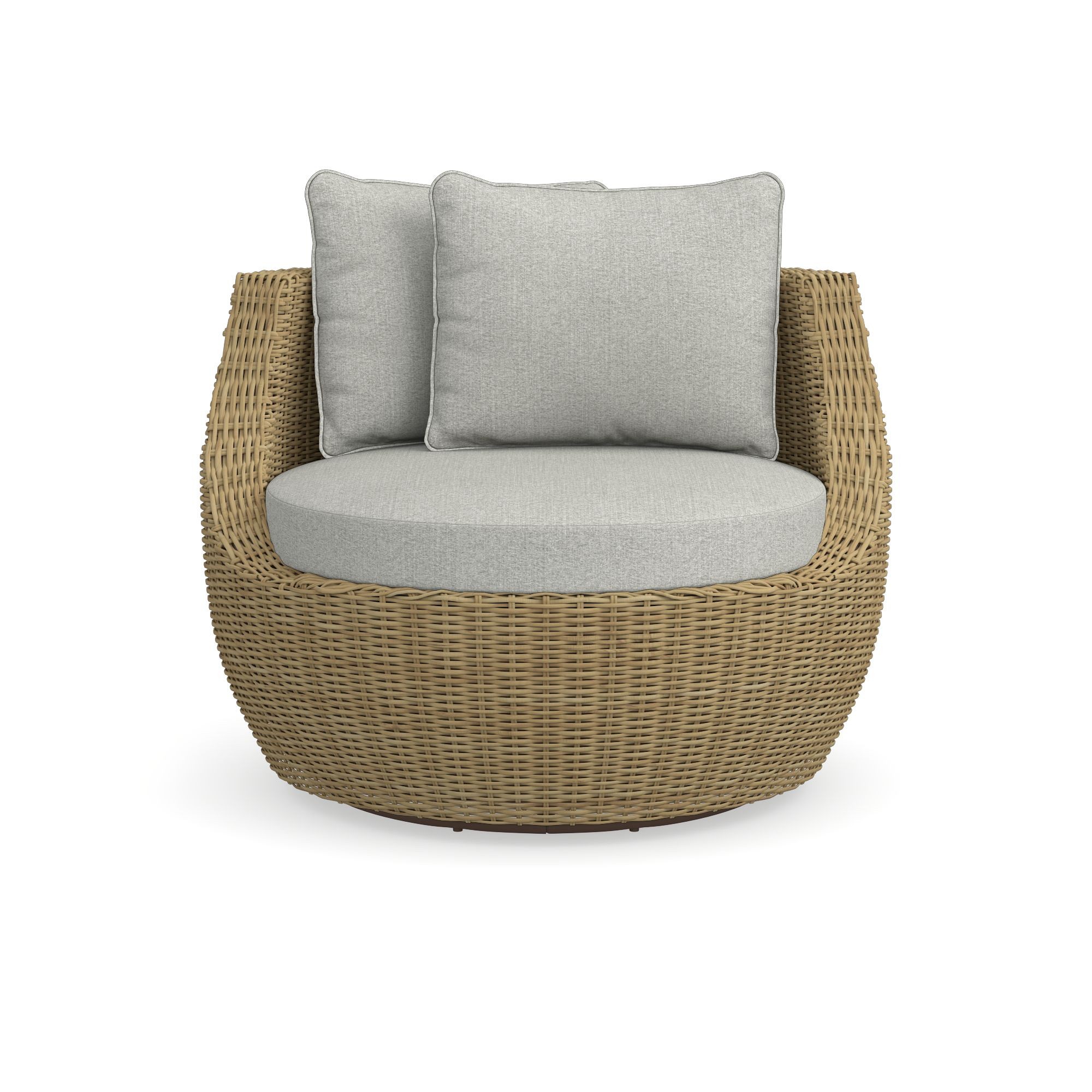 San Clemente Curved Swivel Chair Cushions