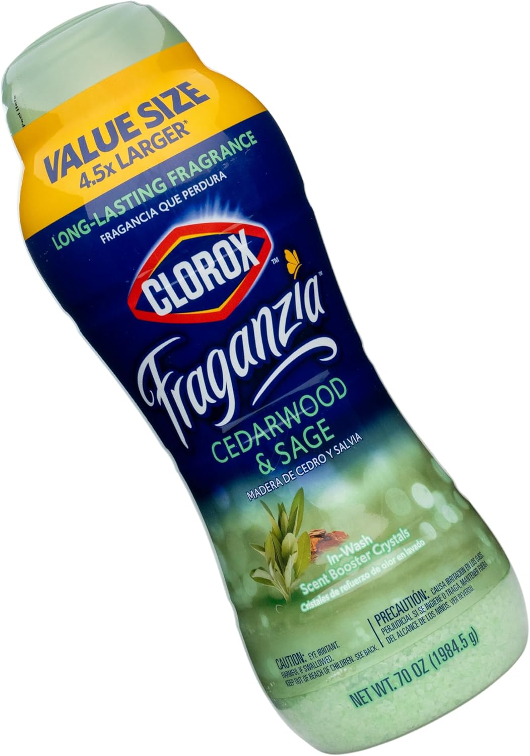 Clorox Fraganzia In-Wash Scent Booster Crystals in Ocean Scent, 18 Oz Twin Pack | Laundry Scent Booster Crystals | In-wash Scent Booster for Fresh Laundry in Ocean Scent 18 Ounce Twin Pack, 36oz