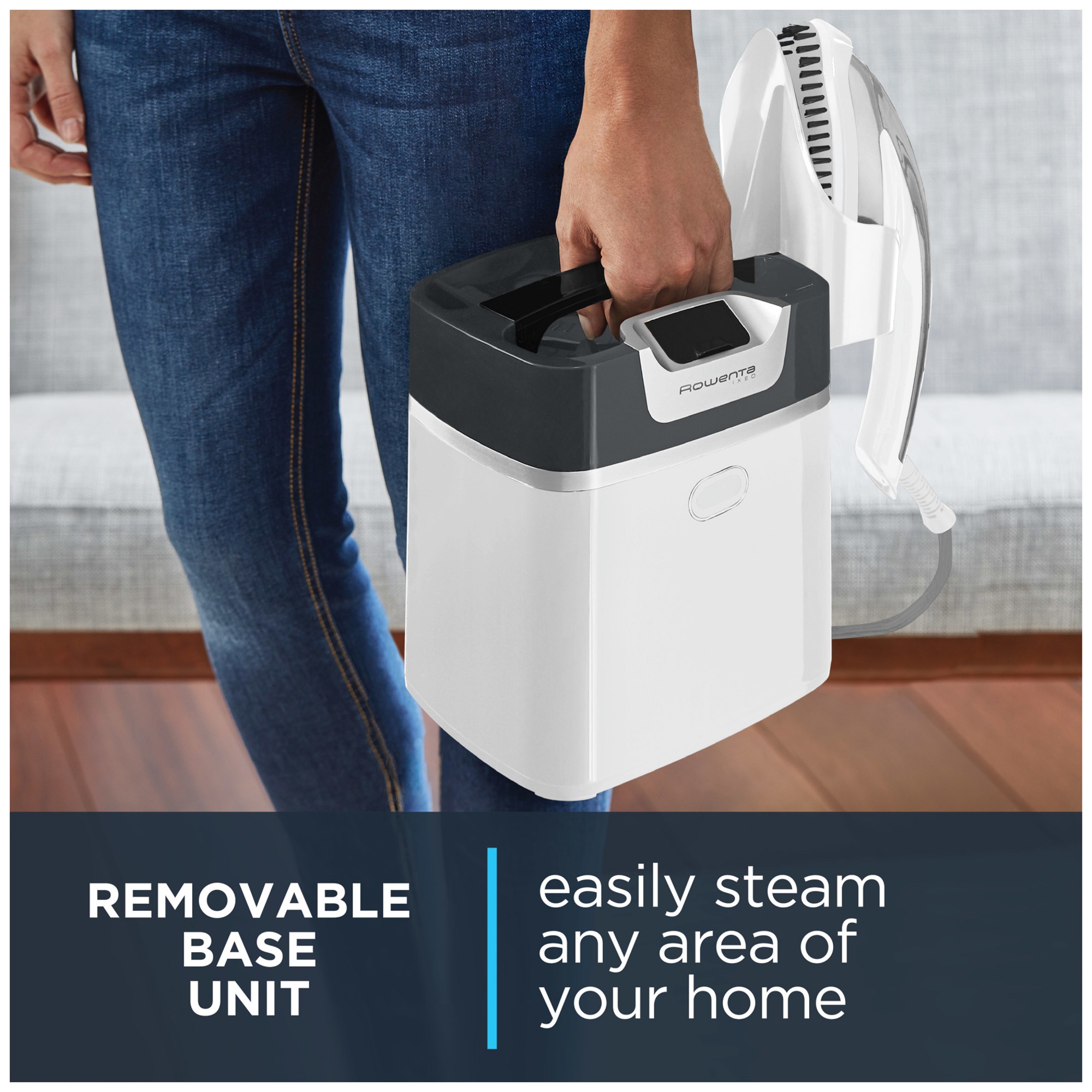 Rowenta IXEO 3-in-1 Steamer, Iron and Board