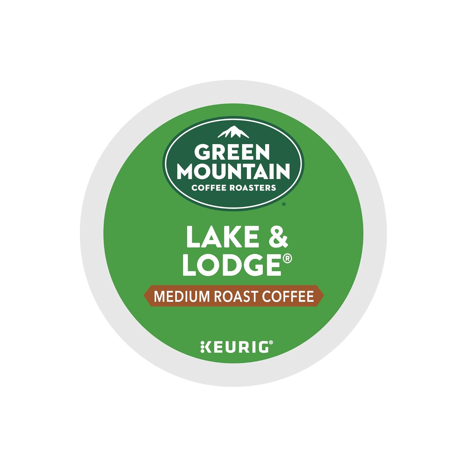 Green Mountain Coffee Roasters Half Caff Keurig Single-Serve K-Cup pods, Medium Roast Coffee, 72 Count (6 Packs of 12)