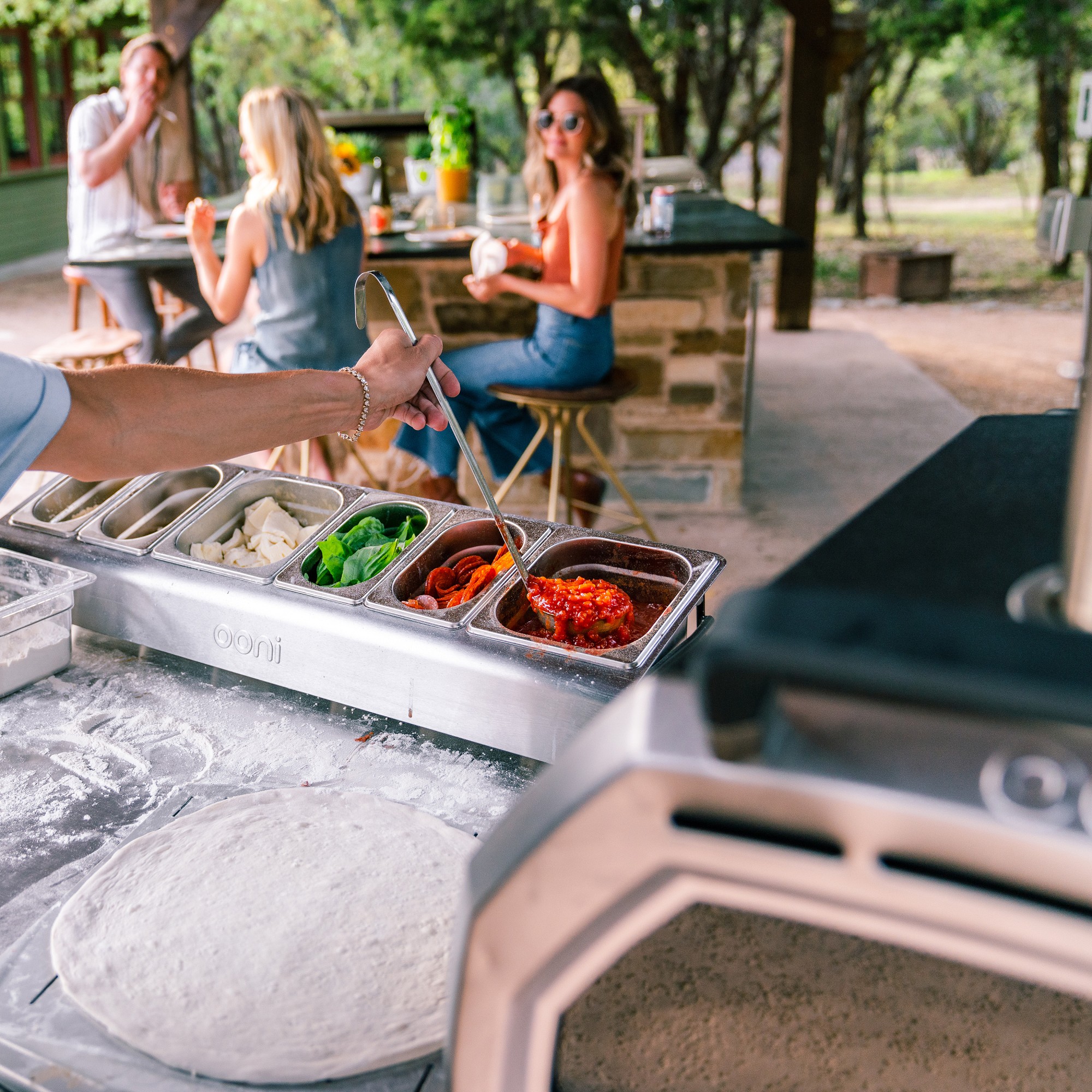 Ooni Pizza Topping Station