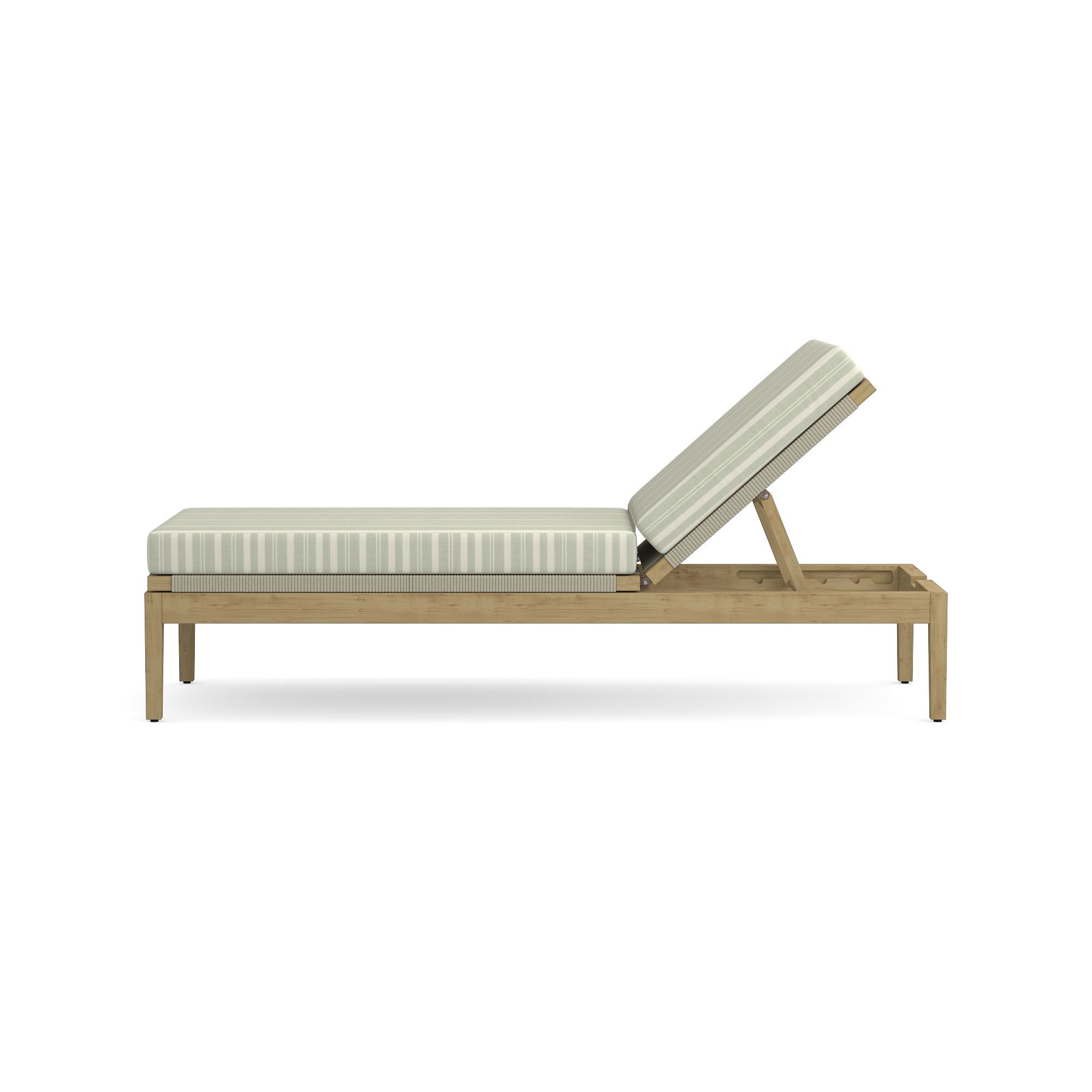 Pasadena Outdoor Teak Chaise Cushions