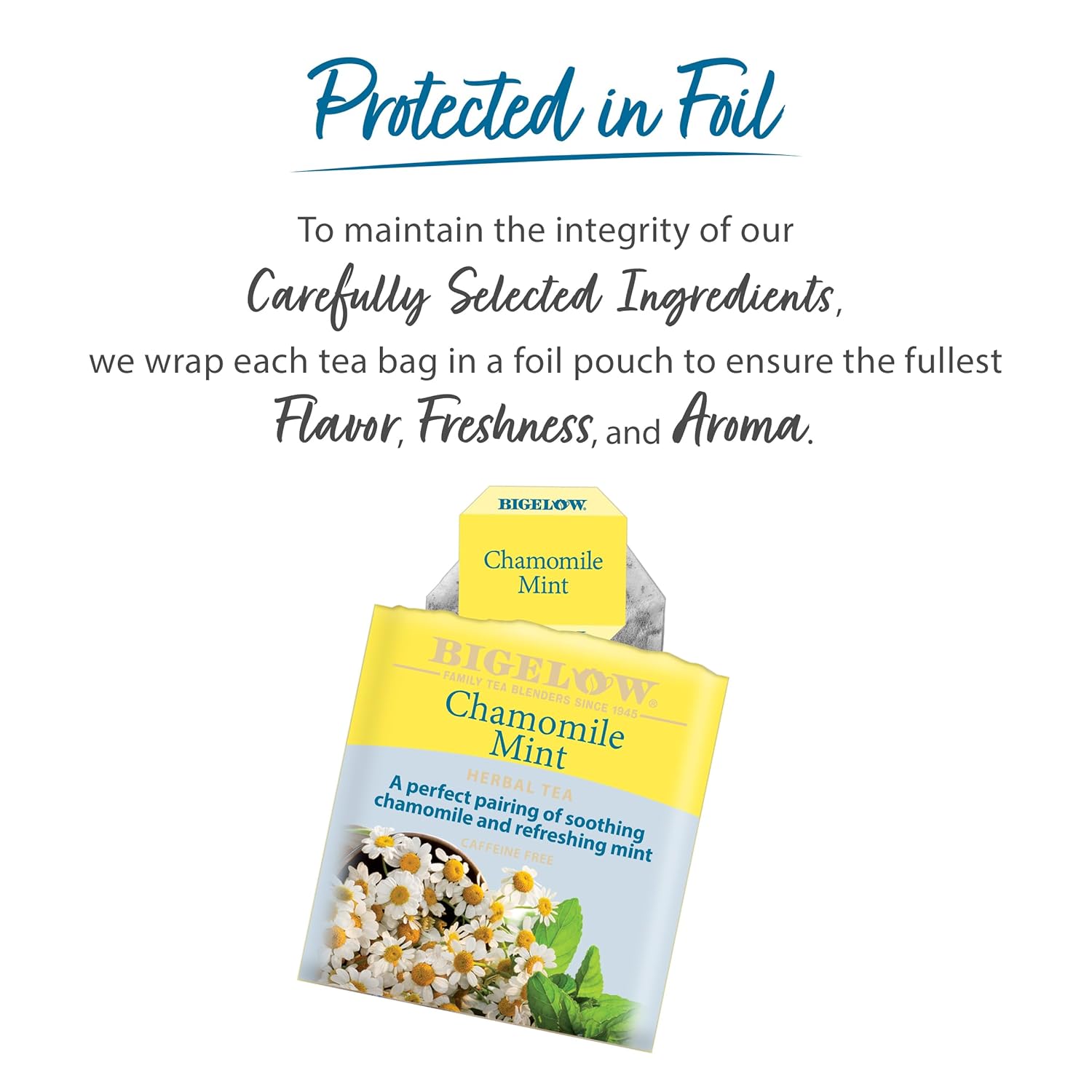 Bigelow Tea Lemon Ginger plus Probiotics Herbal Tea, Caffeine Free Tea with Lemon and Ginger, 18 Count Box (Pack of 6), 108 Total Tea Bags