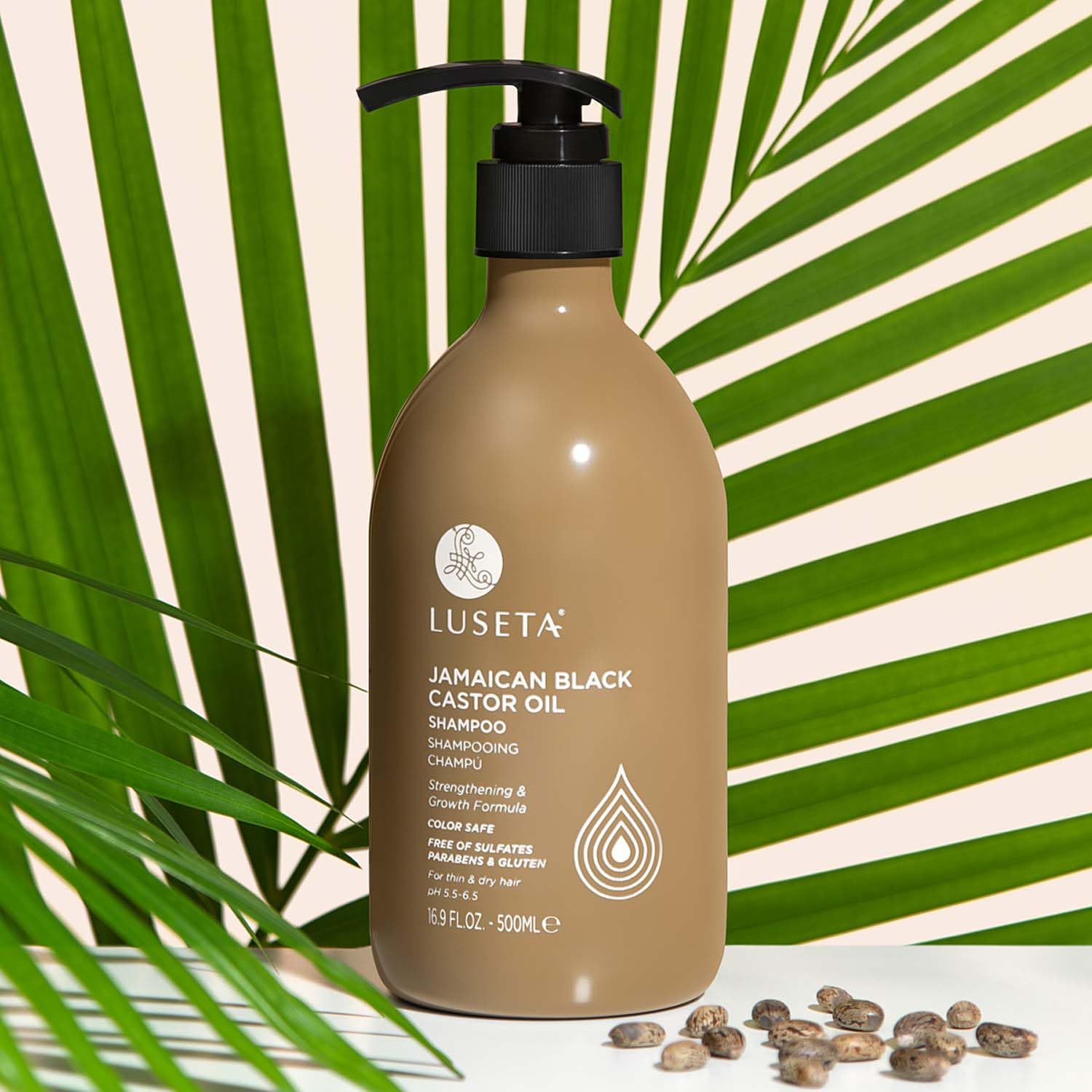 Luseta Biotin Shampoo and Conditioner for HairGrowth - Thickening Shampoo for Thinning Hair andHair Loss - Infused with Argan Oil to Repair DamagedDry Hair - Sulfate Free Paraben Free-2 x 16.9 fl oz