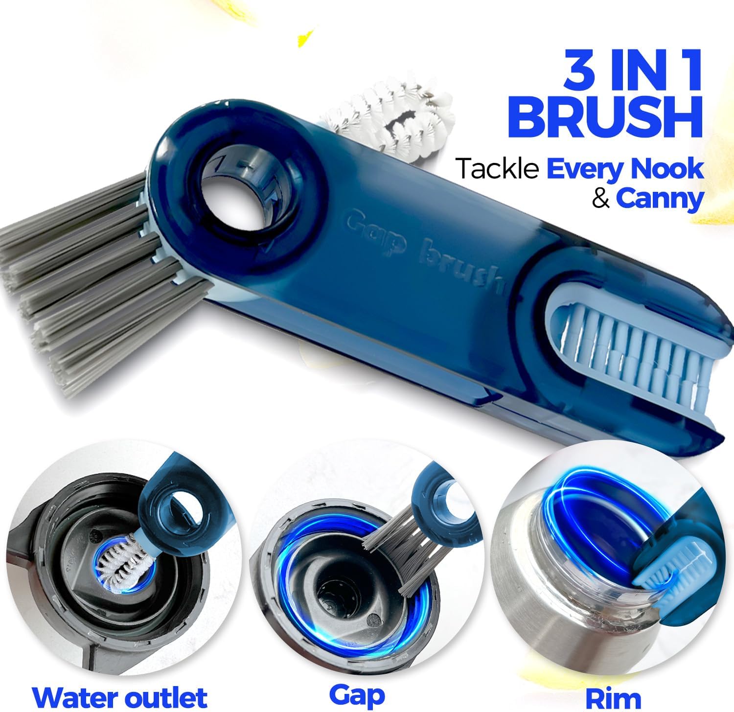 Holikme 6 Pack Bottle Brush Set, 14