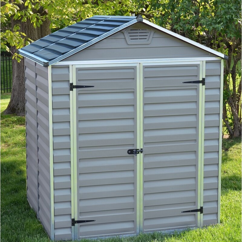 SkyLight? 6 Ft. W x 5 Ft. D Polycarbonate Storage Shed