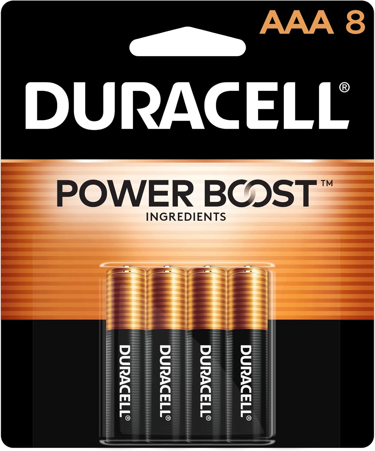 Duracell Coppertop AAA Batteries with Power Boost Ingredients, 24 Count Pack Triple A Battery with Long-Lasting Power, Alkaline AAA Battery for Household and Office Devices