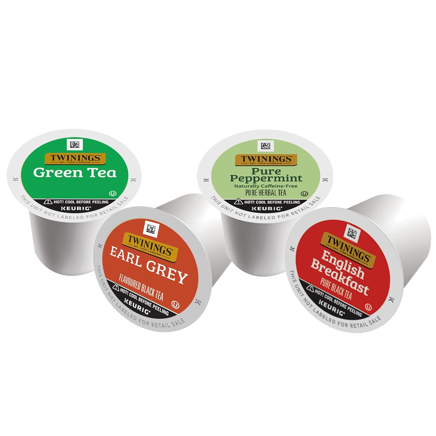 Twinings English Breakfast Black Tea K-Cup Pods for Keurig, 24 Count (Pack of 1), Smooth, Flavourful, Robust, Caffeinated, Enjoy Hot or Iced | Packaging May Vary