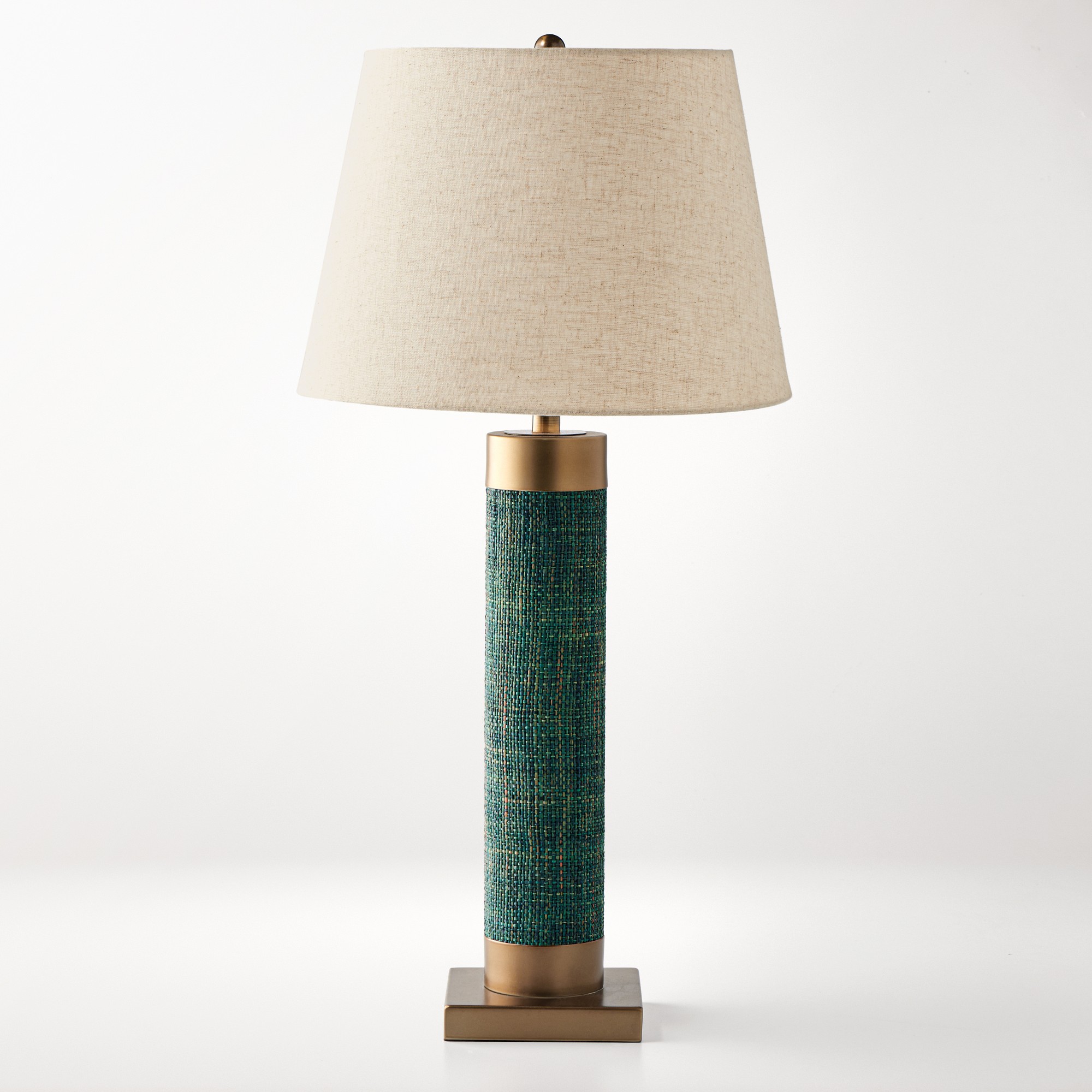 Raffia Table Lamp