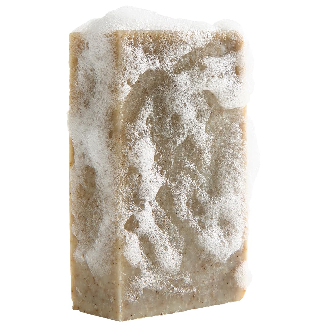 Handmade Vegan Natural Bar Soap Cold Pressed For Face And Body, With Premium Essential Oils, Eucalyptus & Peppermint For Men And Women 3 Pack (Lavender)