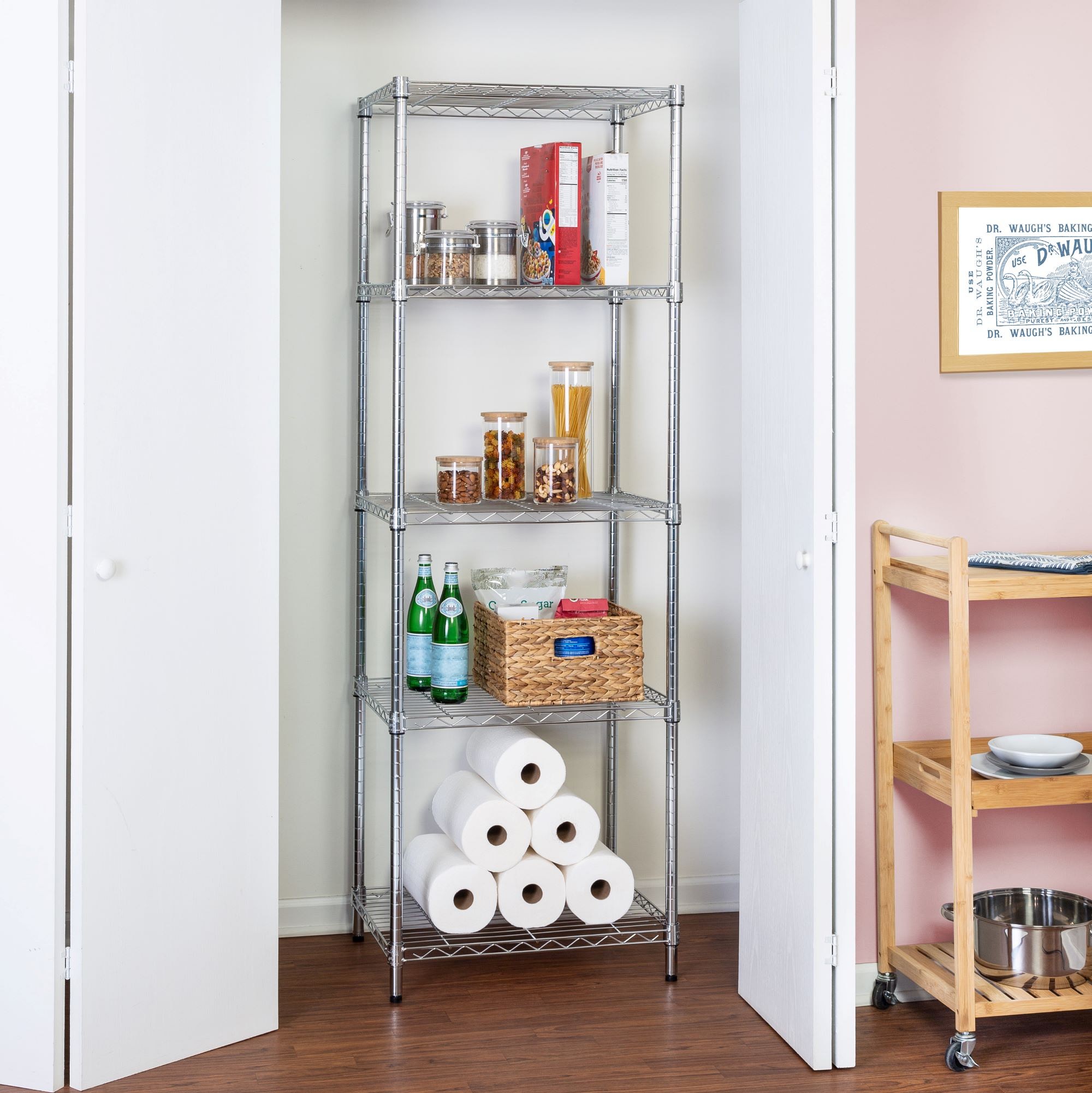 Heavy-Duty Adjustable Storage Shelving