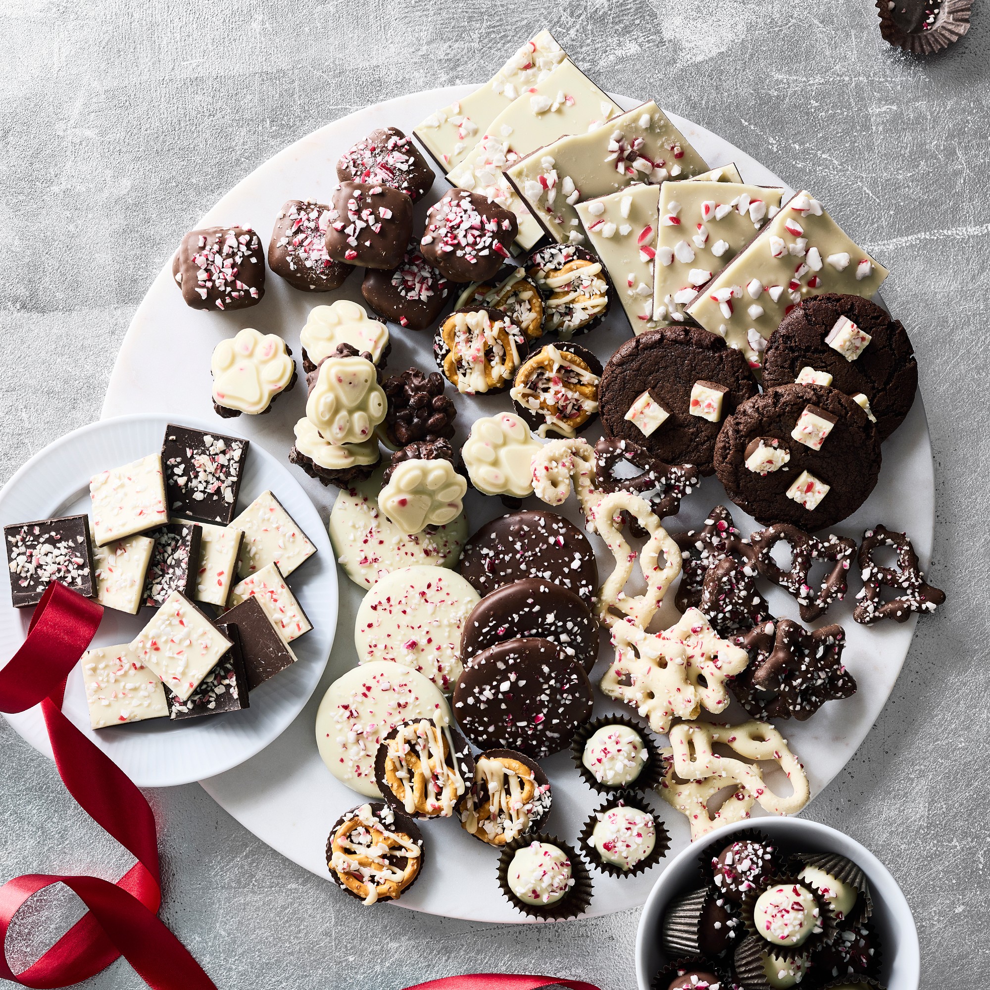 Williams Sonoma Peppermint Bark Paws