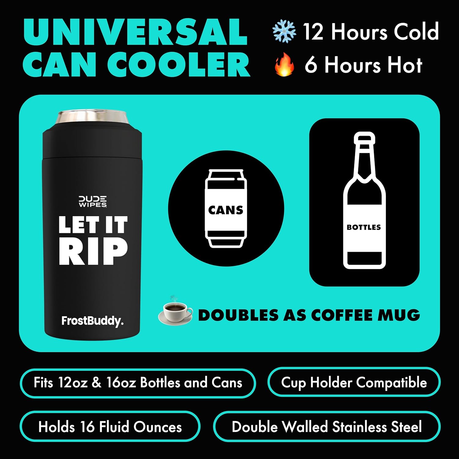 DUDE Wipes - Flushable Wipes - Unscented 8 Pack + Mint Travel Pack, 402 Wipes - Extra Large Dispenser Wet Wipes with Vitamin E & Aloe For Men - Septic and Sewer Safe