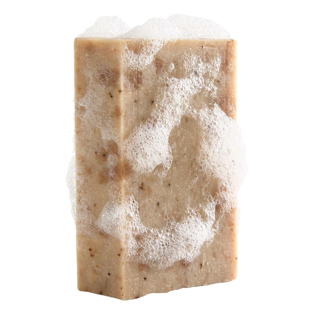 Handmade Vegan Natural Bar Soap Cold Pressed For Face And Body, With Premium Essential Oils, Eucalyptus & Peppermint For Men And Women 3 Pack (Lavender)