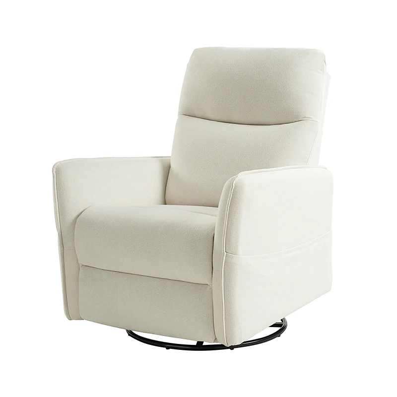 Chris Swivel Rocker Recliner with Two Side Pockets