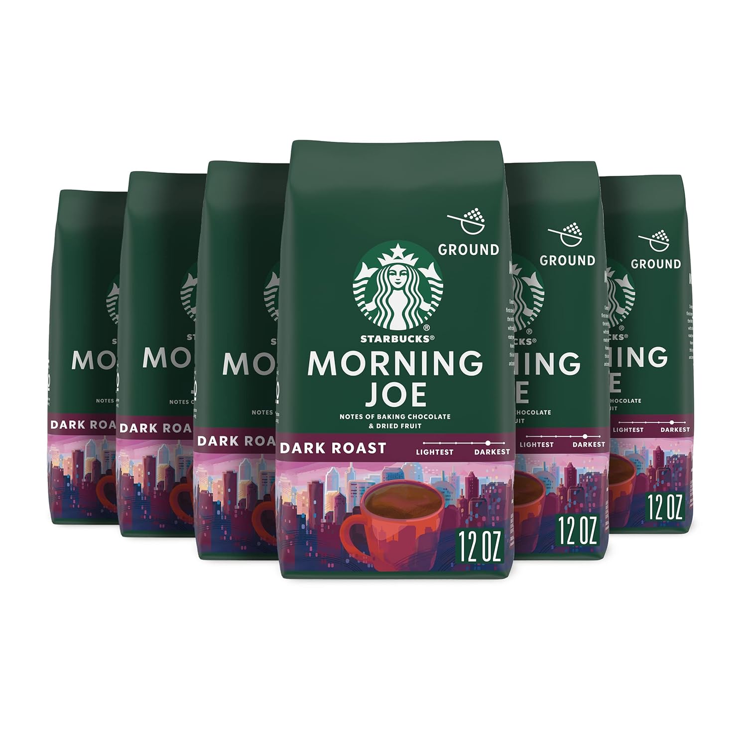 Starbucks Ground Coffee, Dark Roast Coffee, Caffè Verona, 100% Arabica, 1 bag (28 oz)