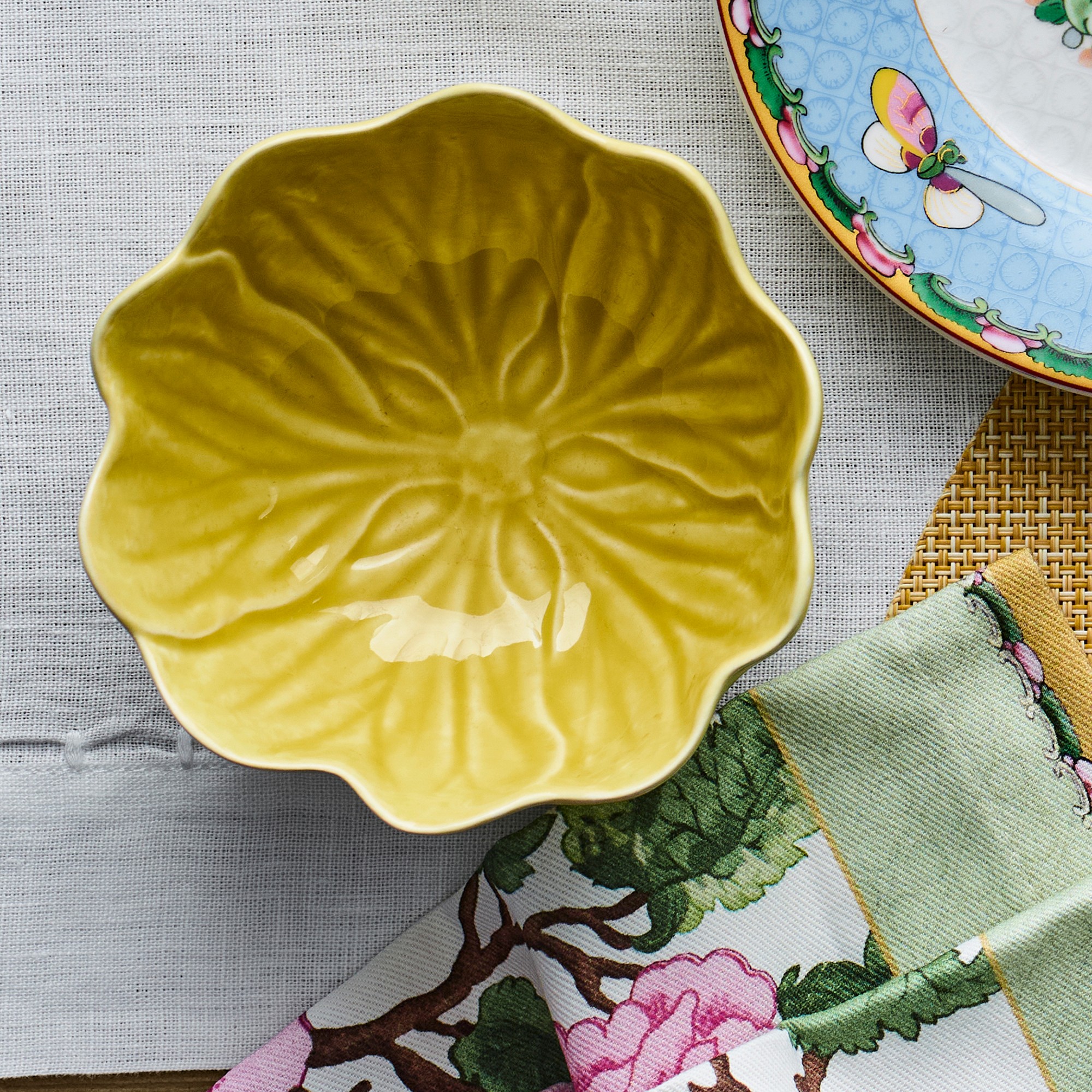 Bordallo Pinheiro Flora Cereal Bowls, Set of 4