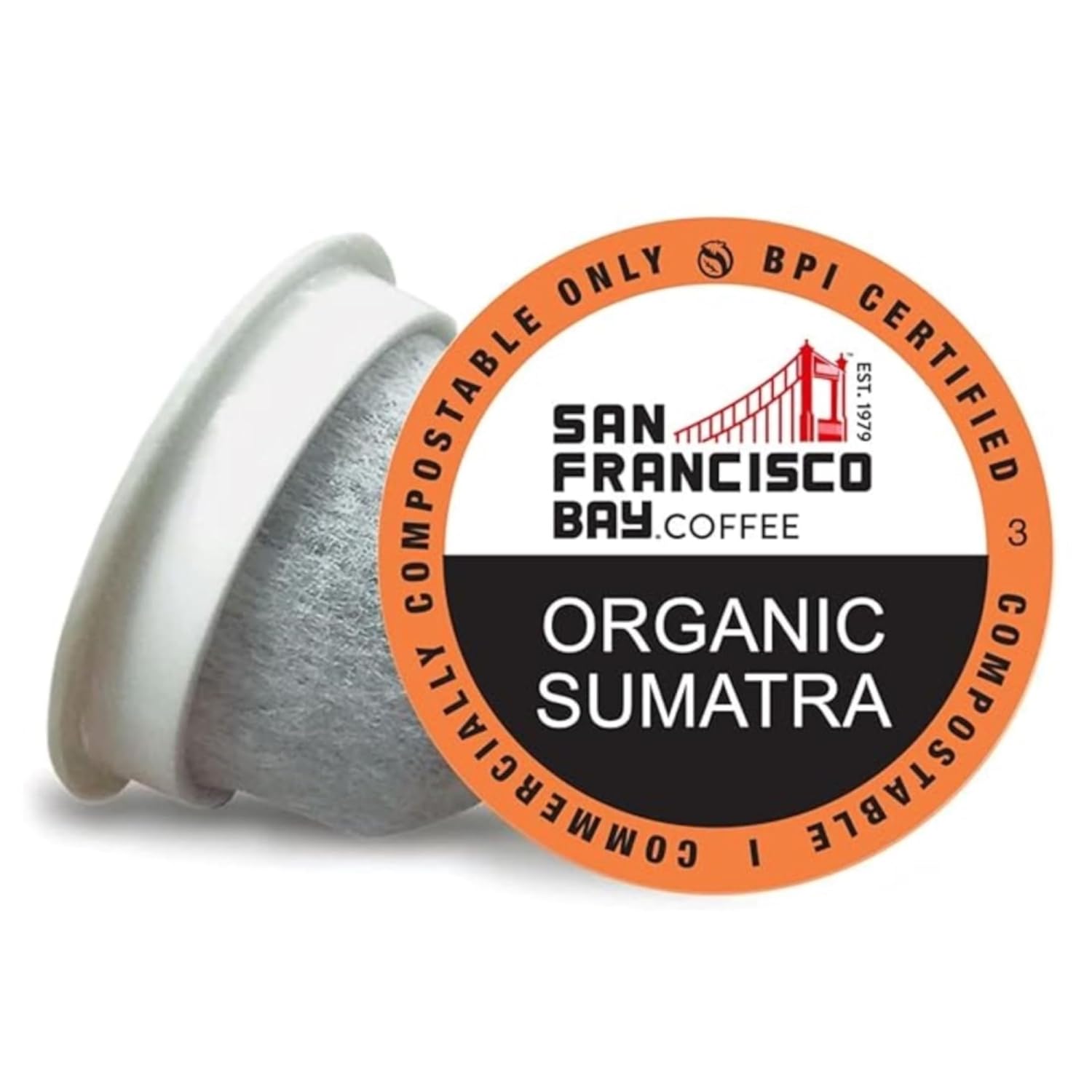 San Francisco Bay Compostable Coffee Pods - French Roast (80 Ct) K Cup Compatible including Keurig 2.0, Dark Roast