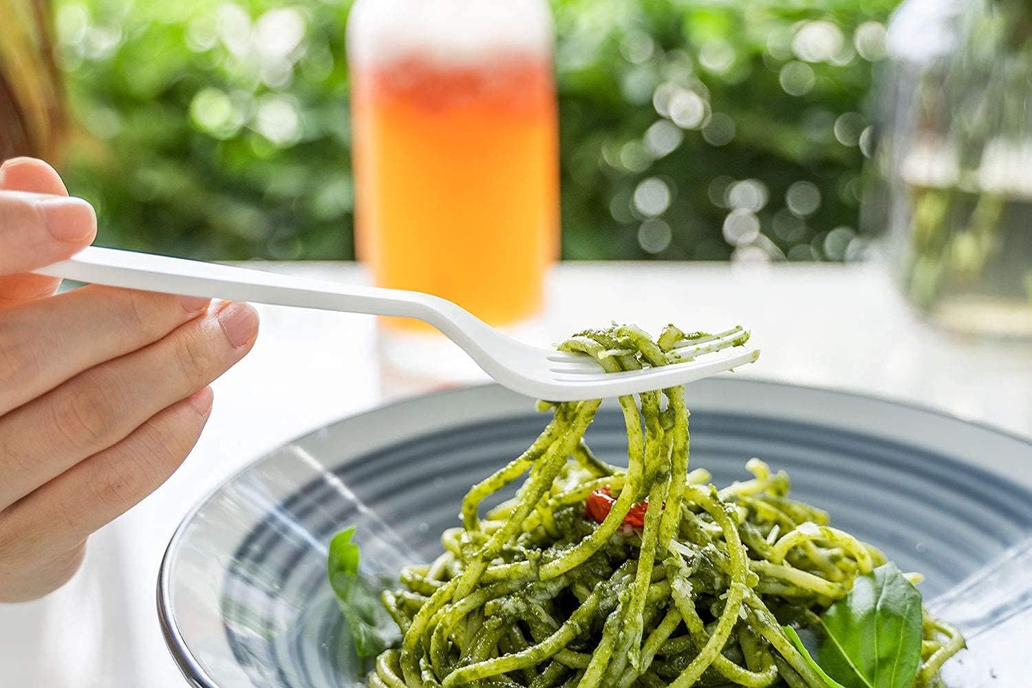 POSATE Clear Knives, Heavy-Duty Crystal (100 Knives)